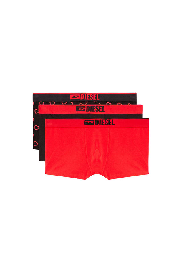 Three-pack boxer briefs with heart motif