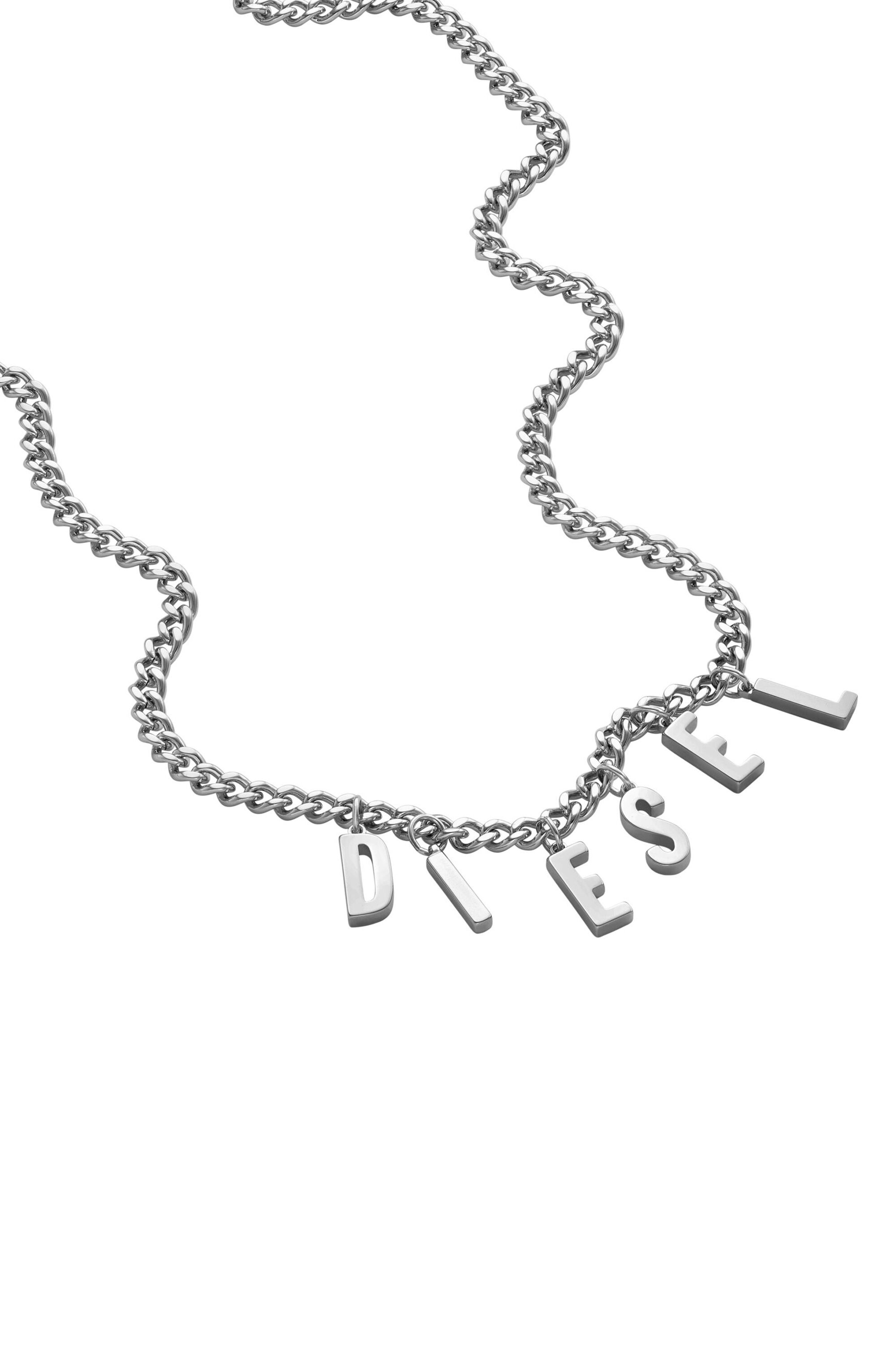Guess silver chain necklace online