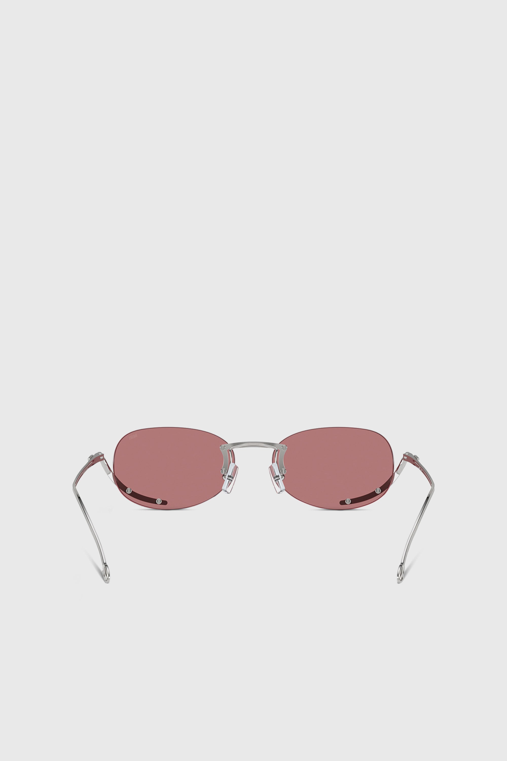 Diesel - 0DL1004, Unisex's Oval sunglasses in Pink - 3