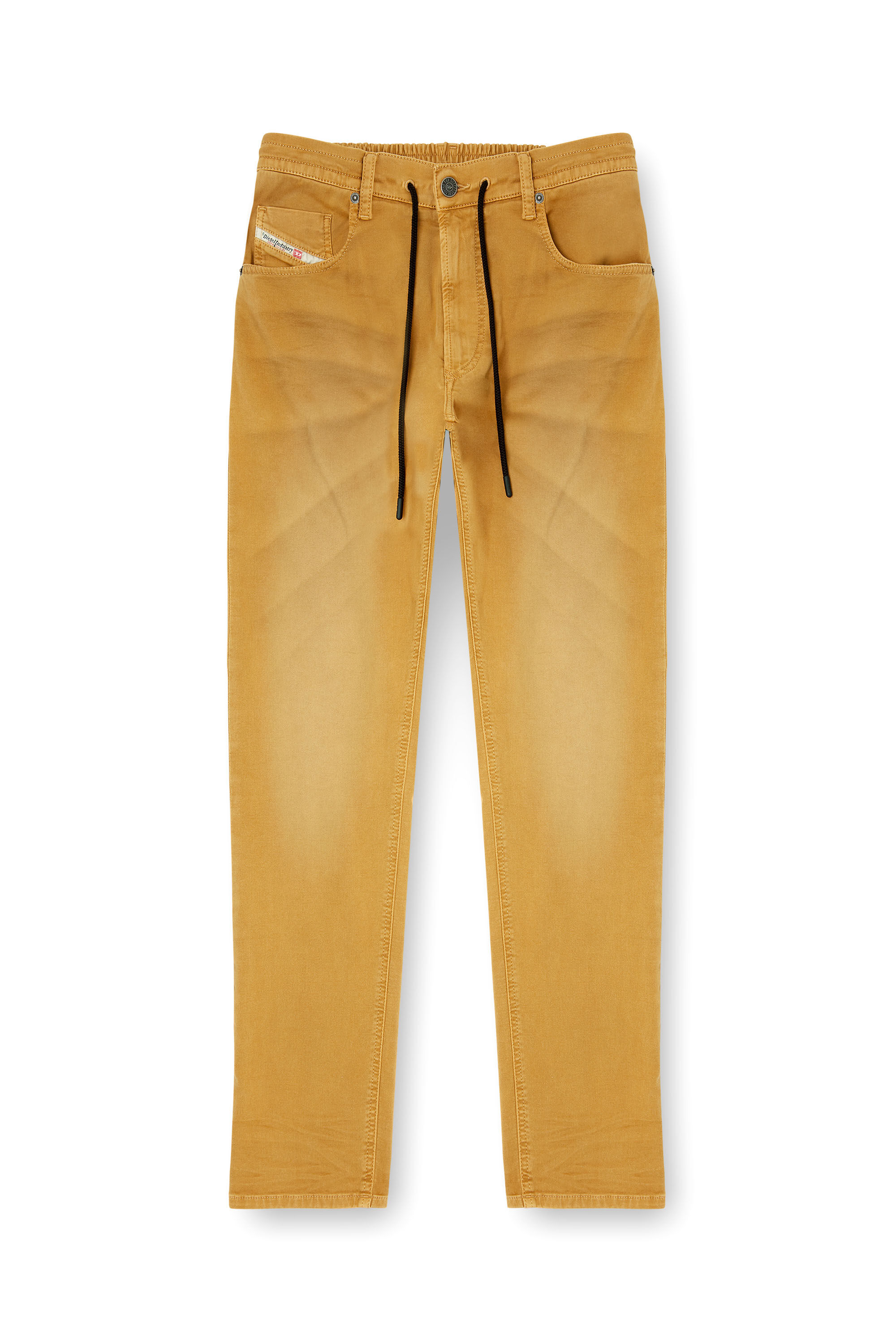 Diesel - Man's Regular 2032 D-Krooley Joggjeans® 0670M, Light Brown - 2