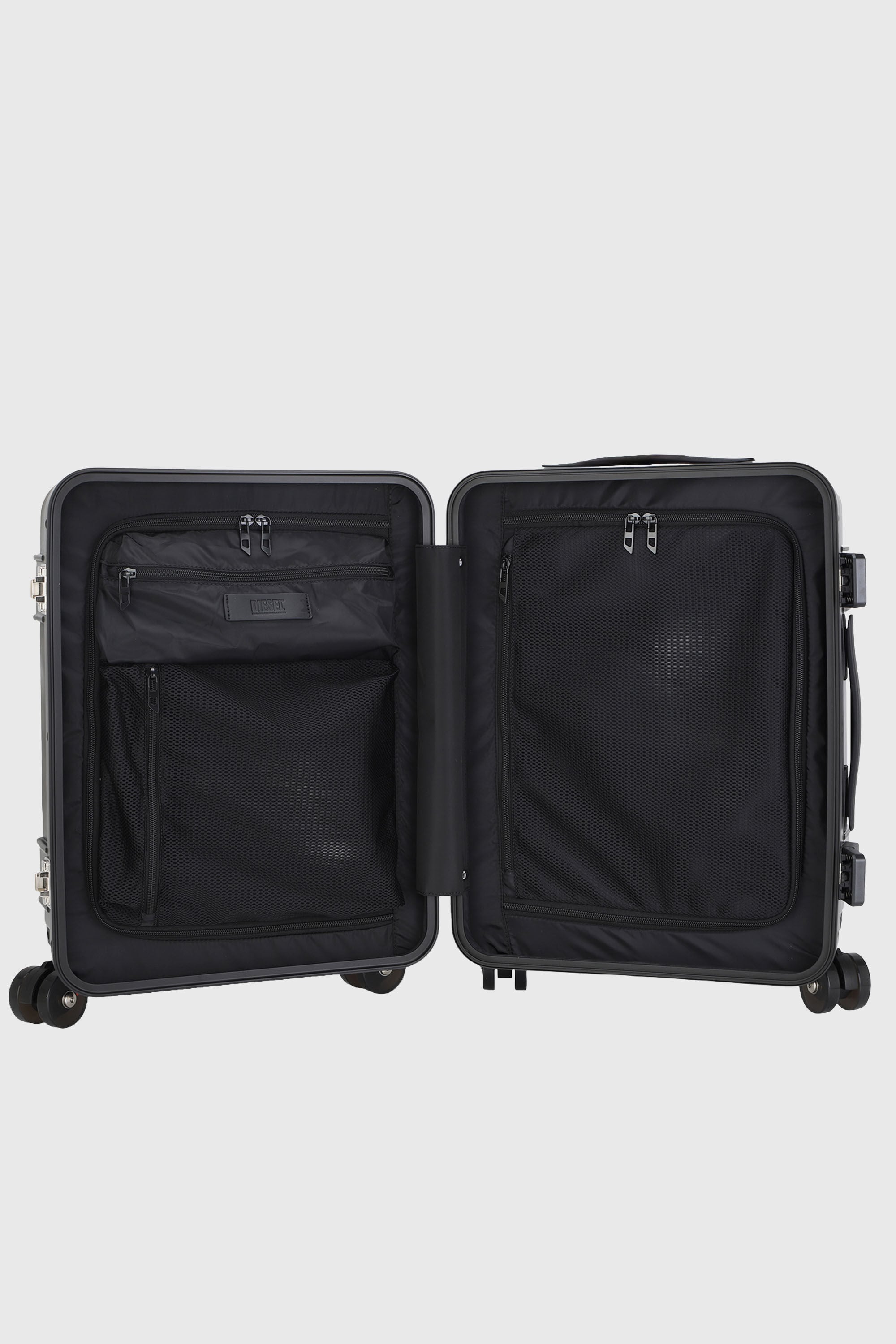 Diesel - DIESEL PC STRONG IMAGE TROLLEY- DSL003, Unisex's Rugged suitcase size S in Black - 3