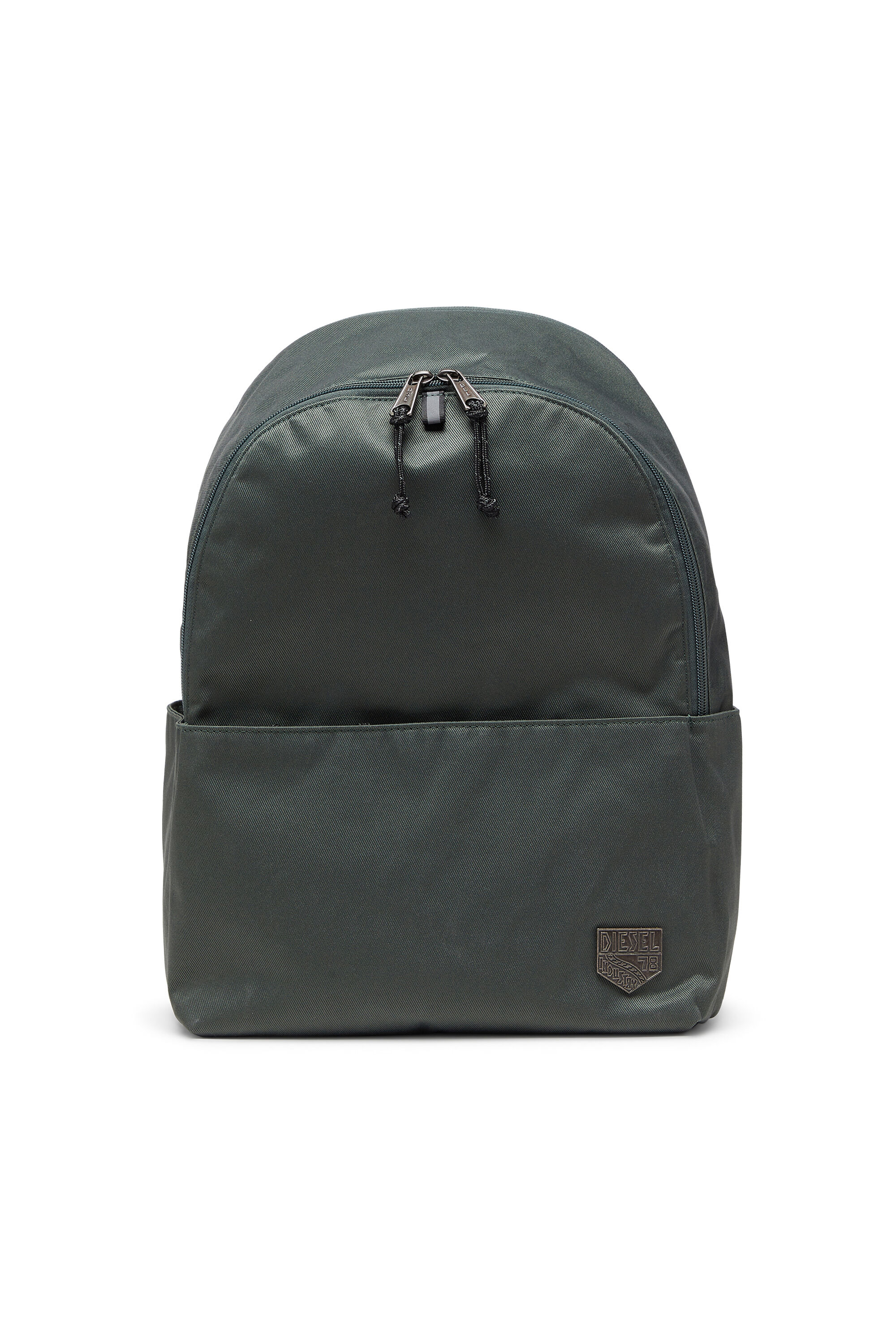 Women's D-Pack - Backpack in nylon with emblem logo | Green | Diesel