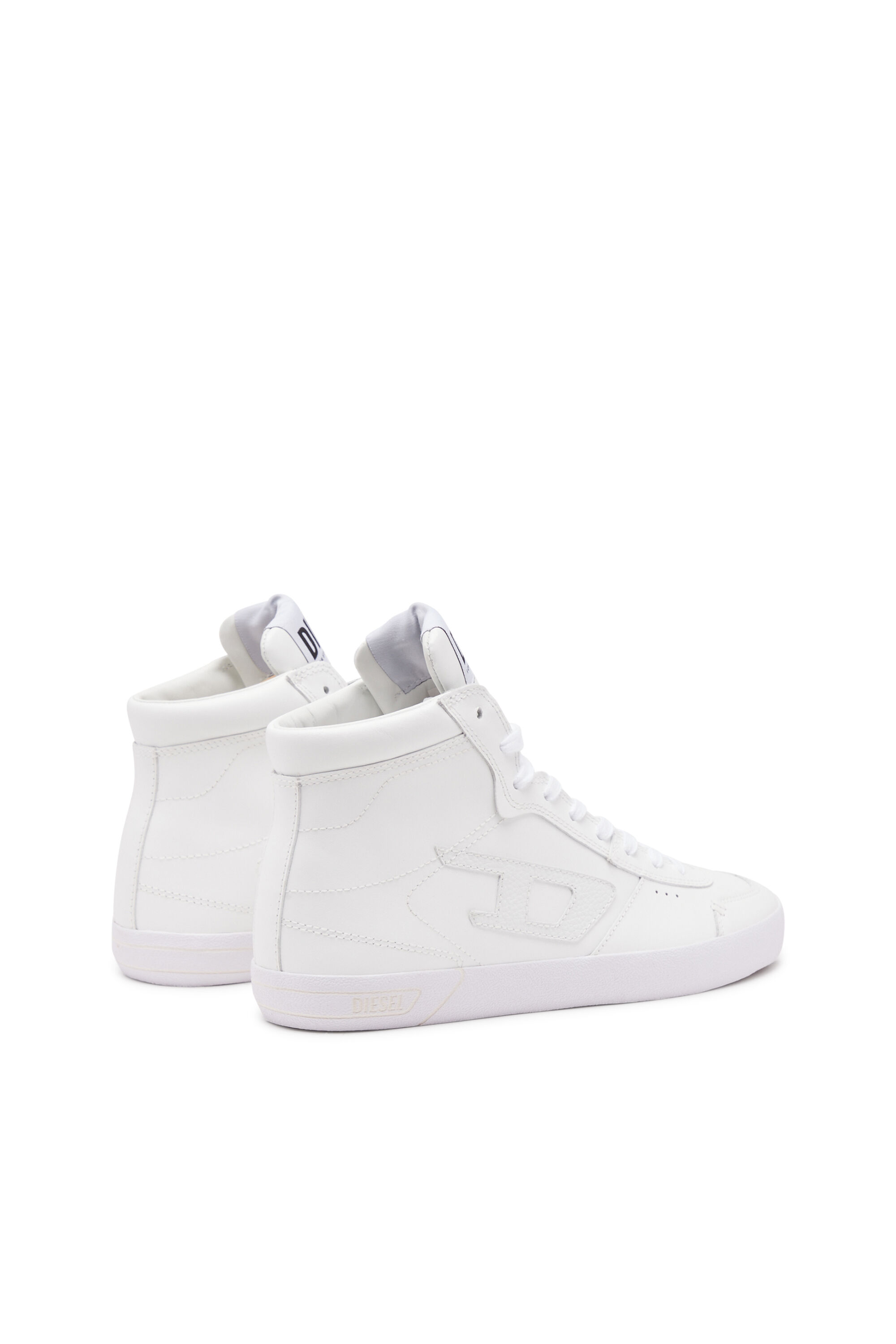 Men s S Leroji Mid Leather high top sneakers White Diesel