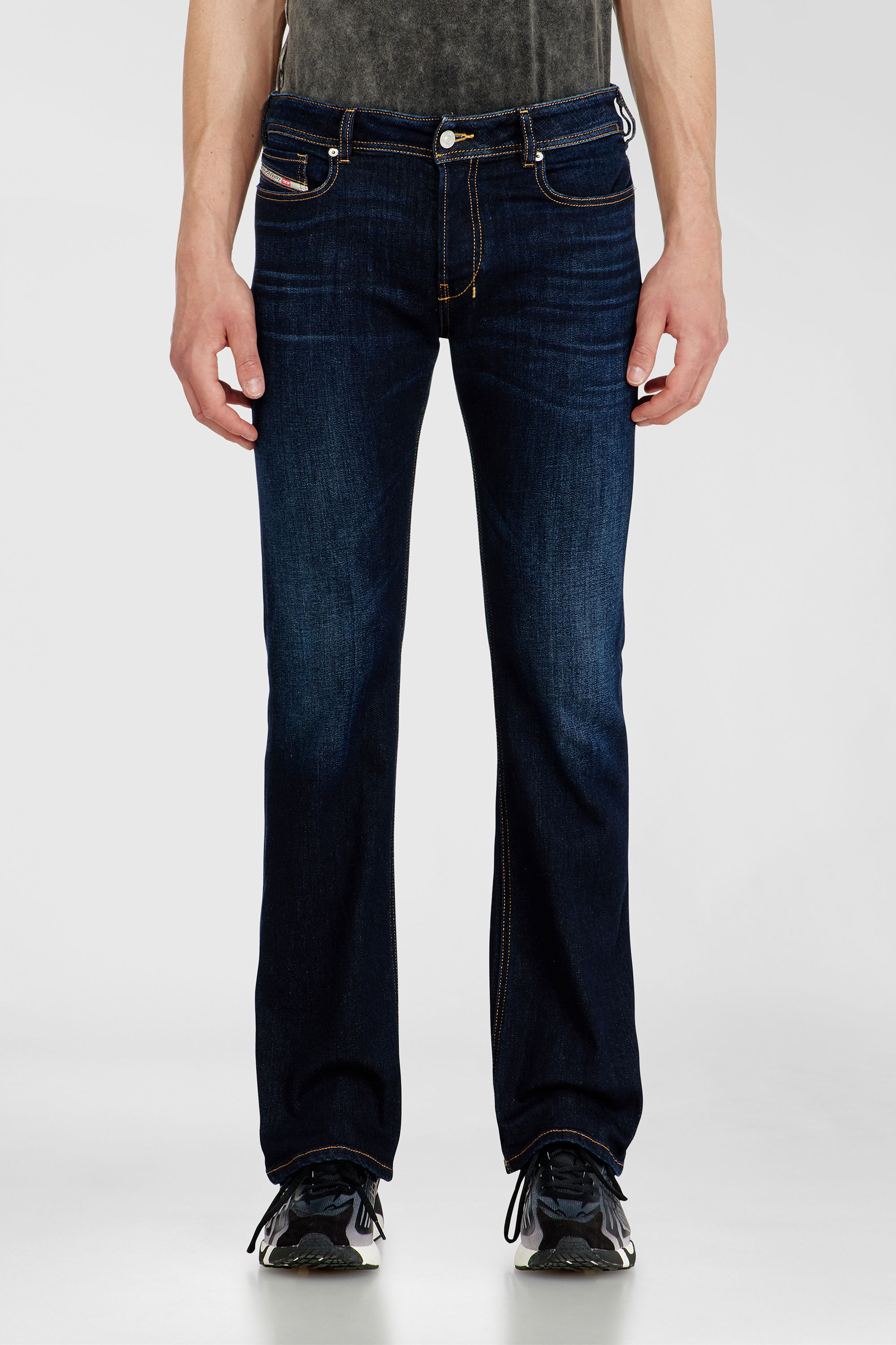 Diesel - Man's Bootcut Jeans 2007 Zatiny 09Q15, Dark Blue - 4