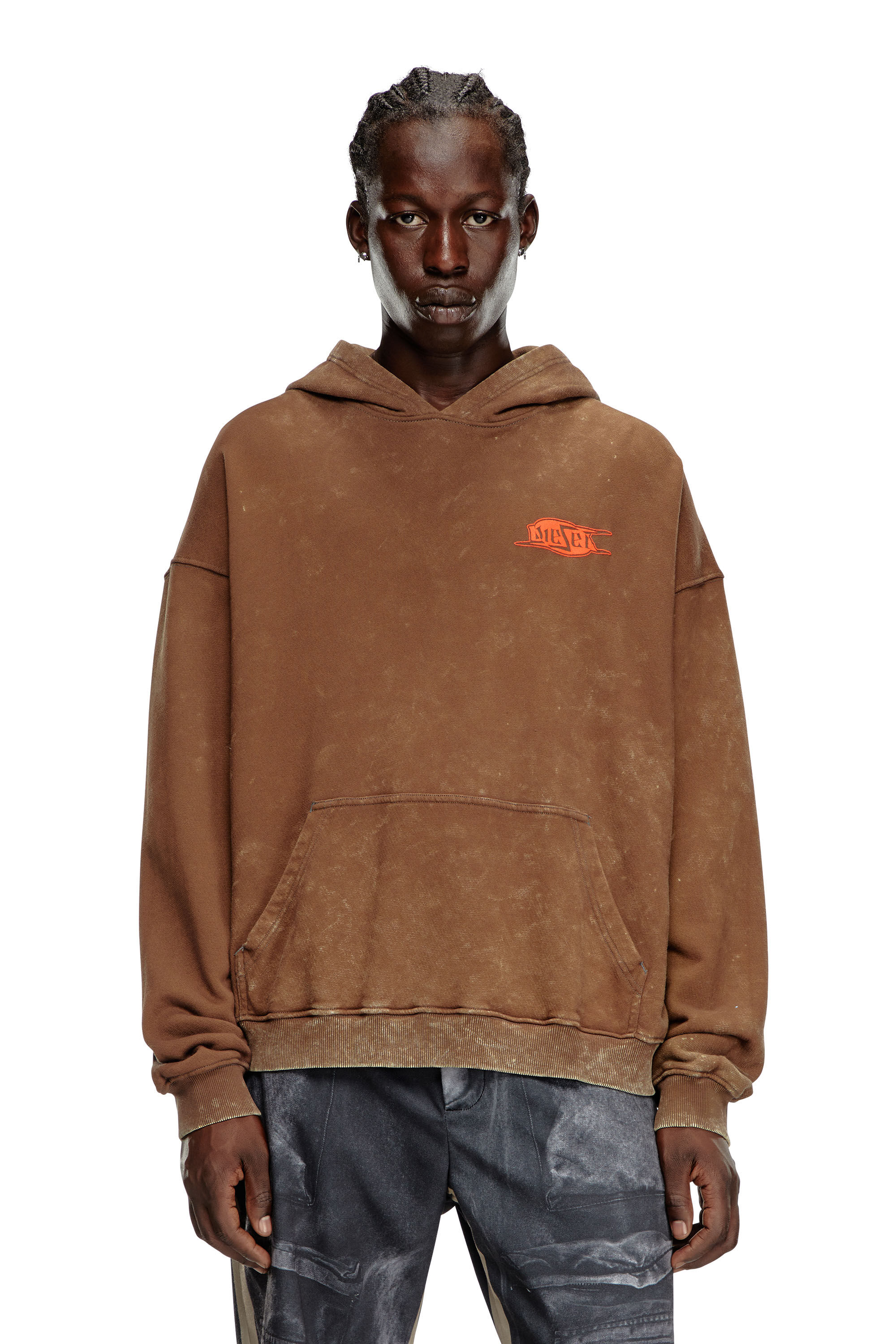 Print on hood of hoodie outlet