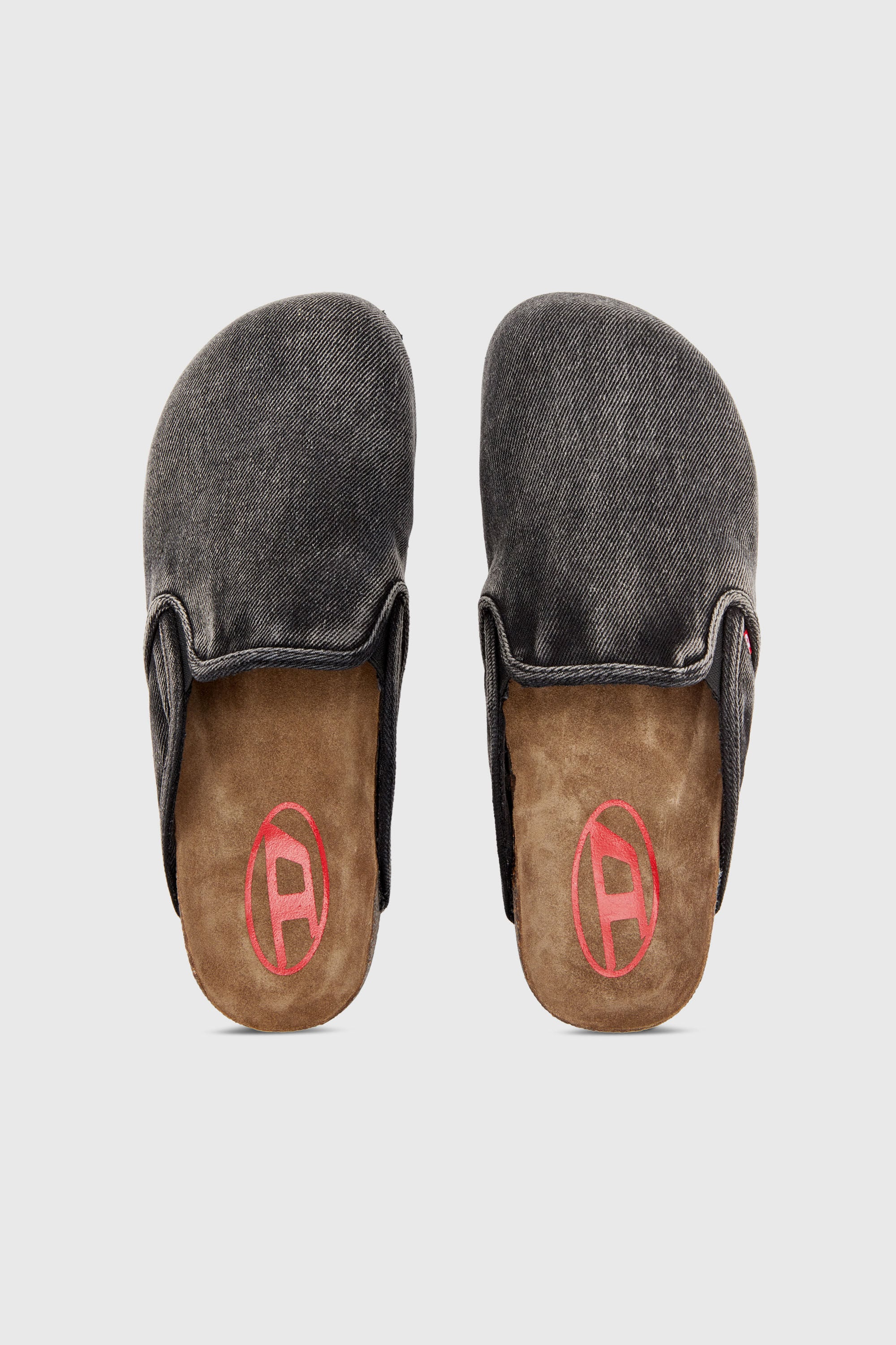 Diesel - D-WOODSTOCK SLIP-ON, Man's D-Woodstock-Denim mules in Black - 5