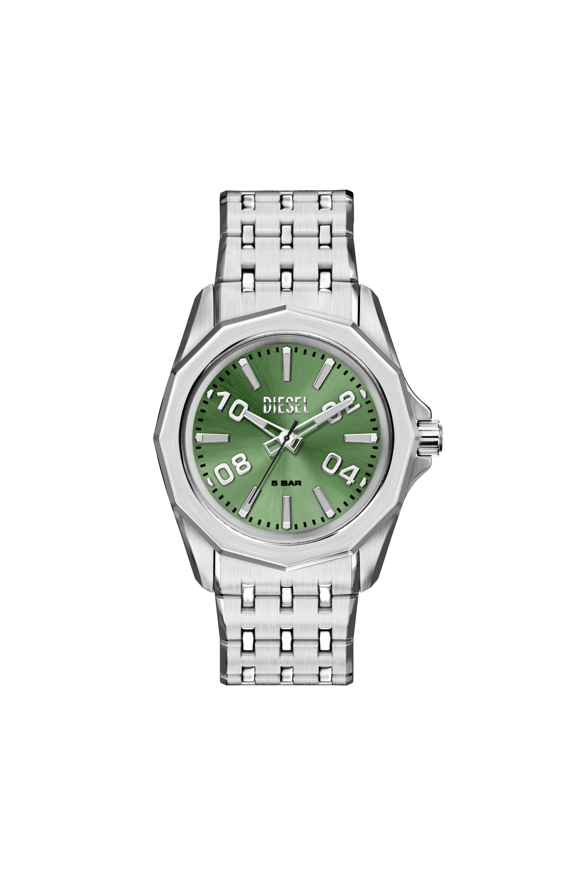 Diesel - DZ2237 WATCH, Man's Stinger stainless steel watch in Silver - 1