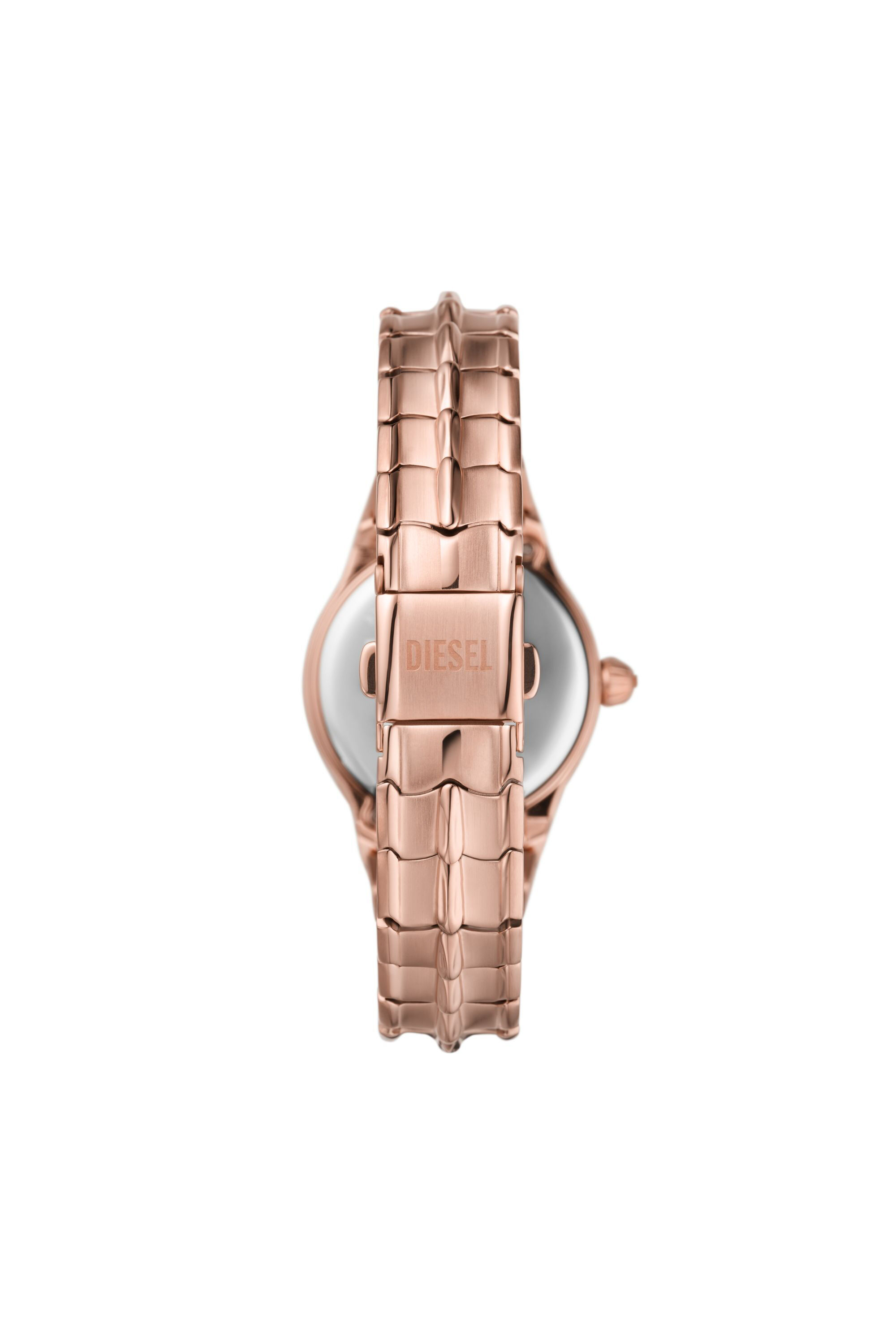 Rose gold tone stainless steel clearance