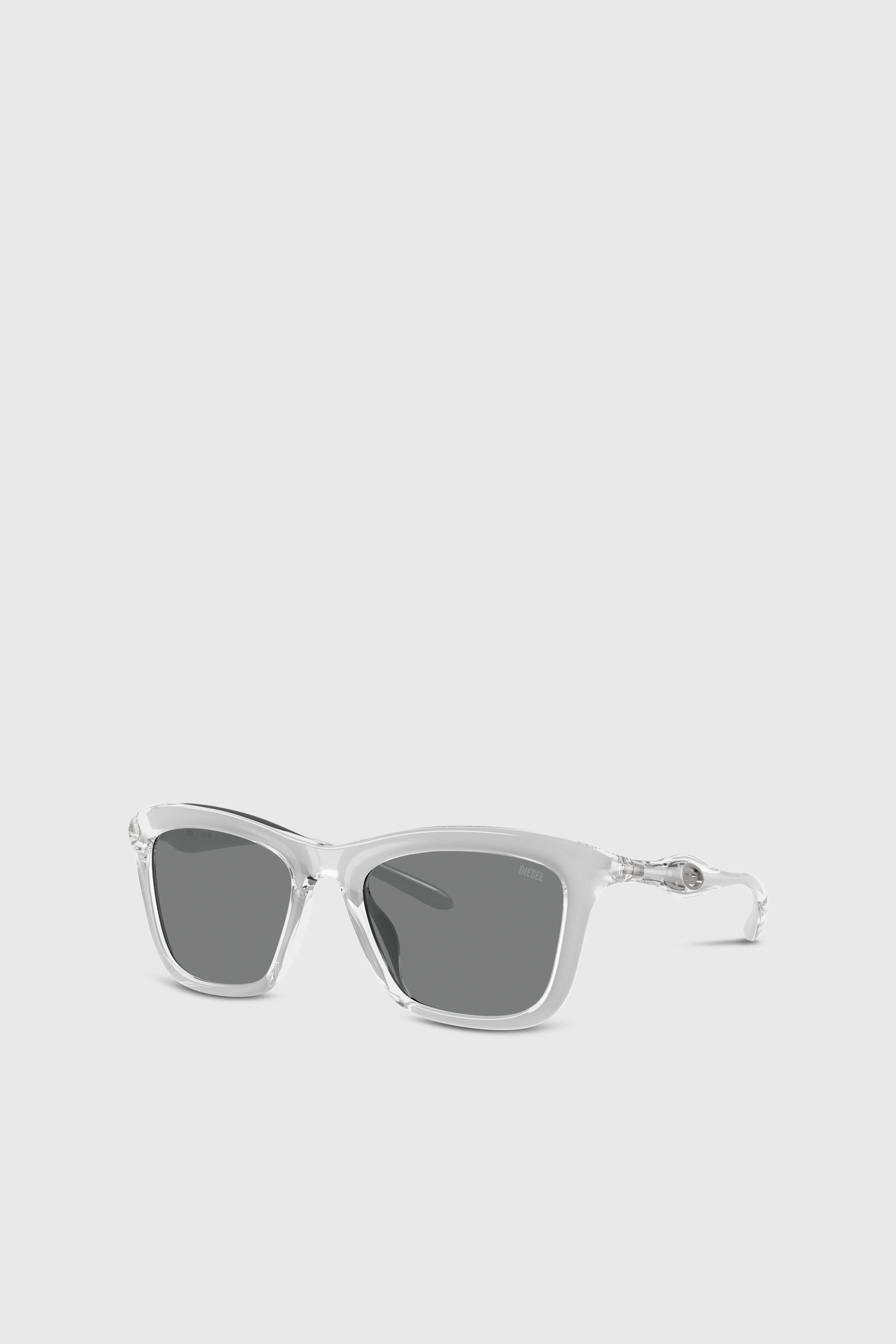 Diesel - 0DL3008U, Unisex's Square sunglasses in Grey - 4