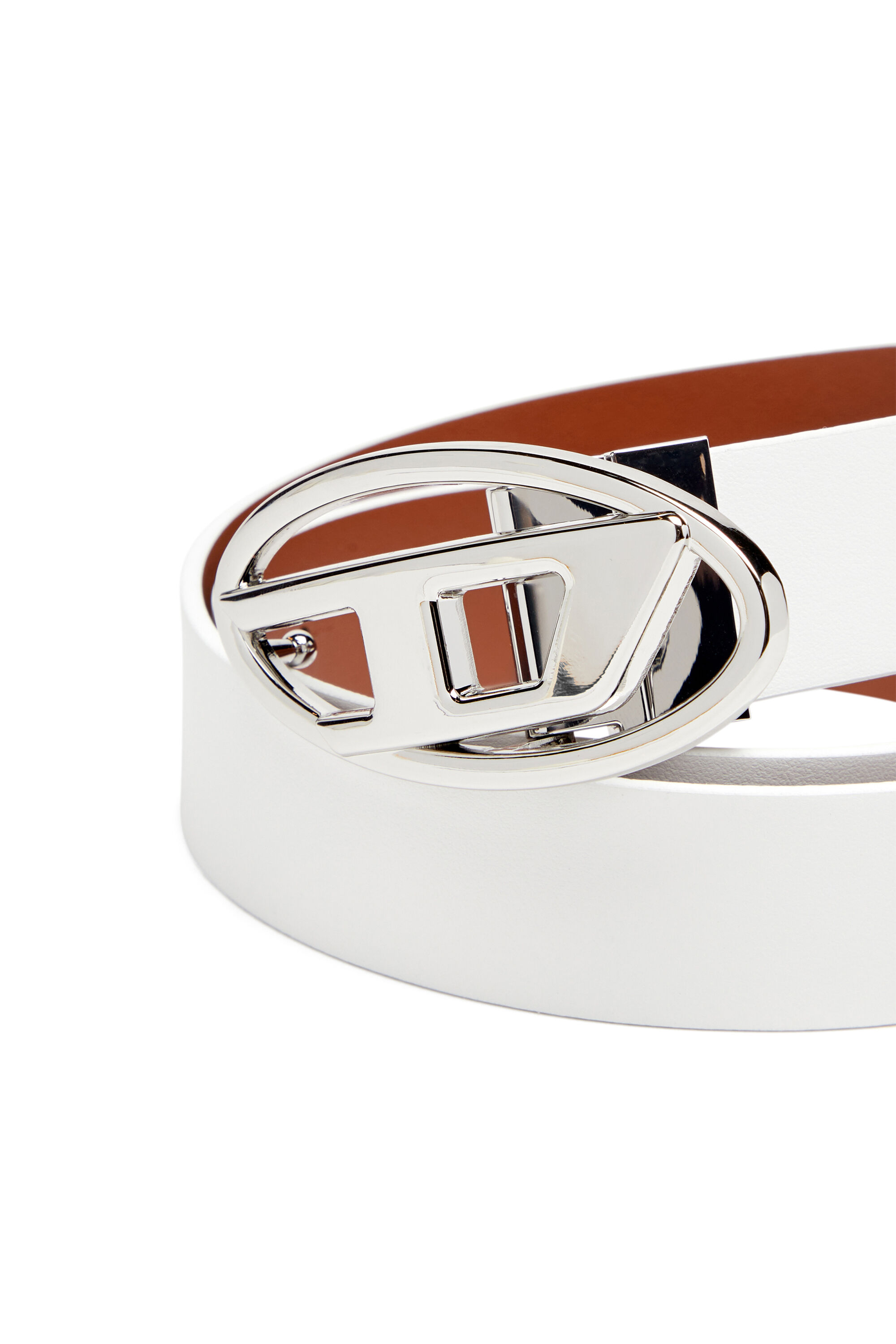 【DIESEL】b-1dr w rev ii 30 Men's Reversible belt in matte and shiny leather | Diesel