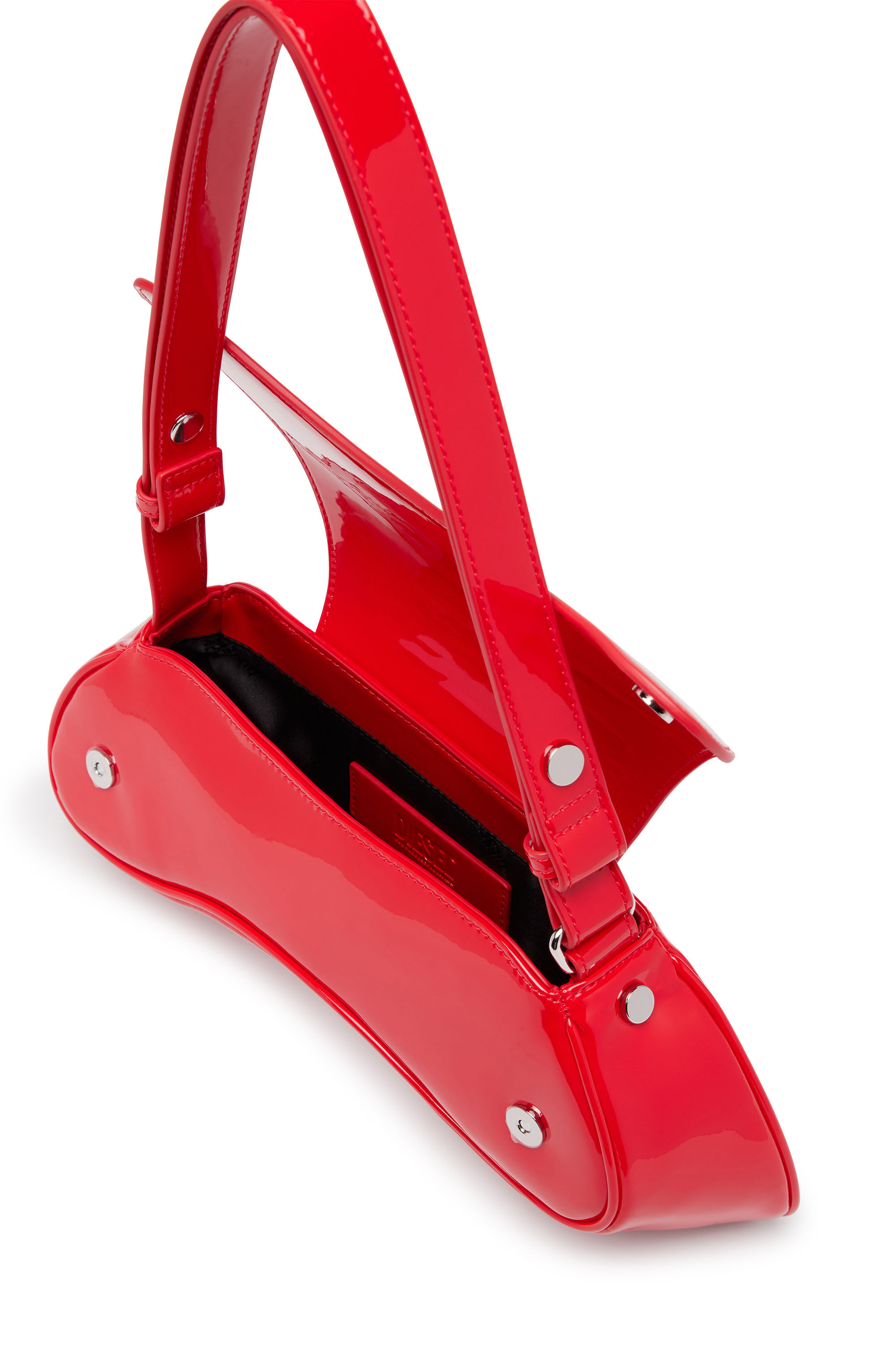 Women's Play-Glossy crossbody bag | Red | Diesel