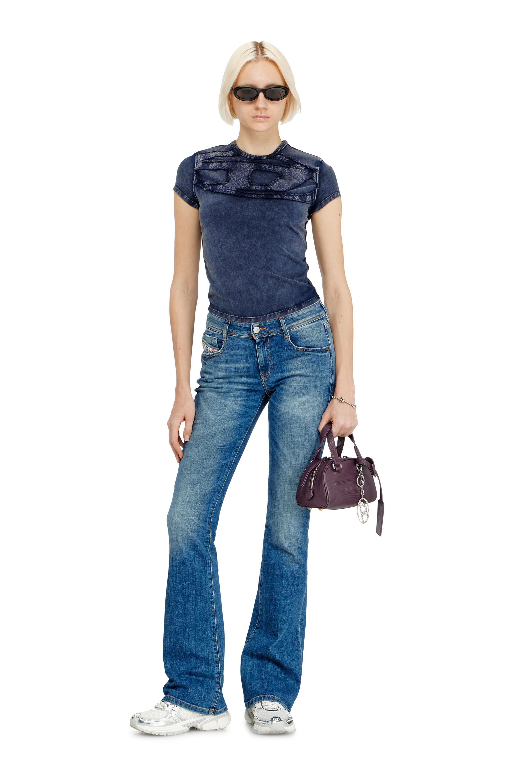 Diesel - Woman's Bootcut Jeans 1969 D-Ebbey 09J33, Medium blue - 1