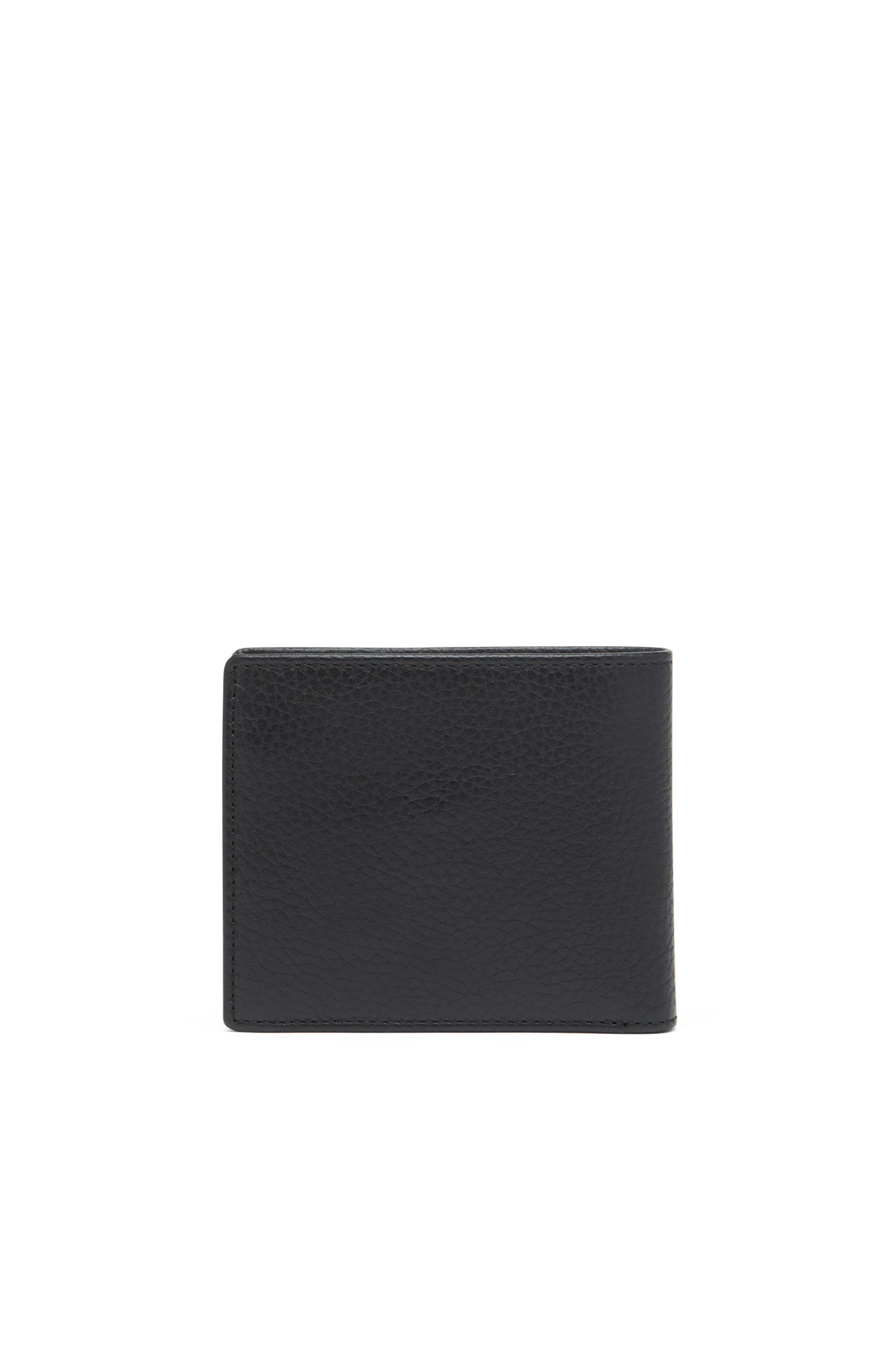HIRESH S.II Man: Bi-fold wallet in grainy leather | Diesel