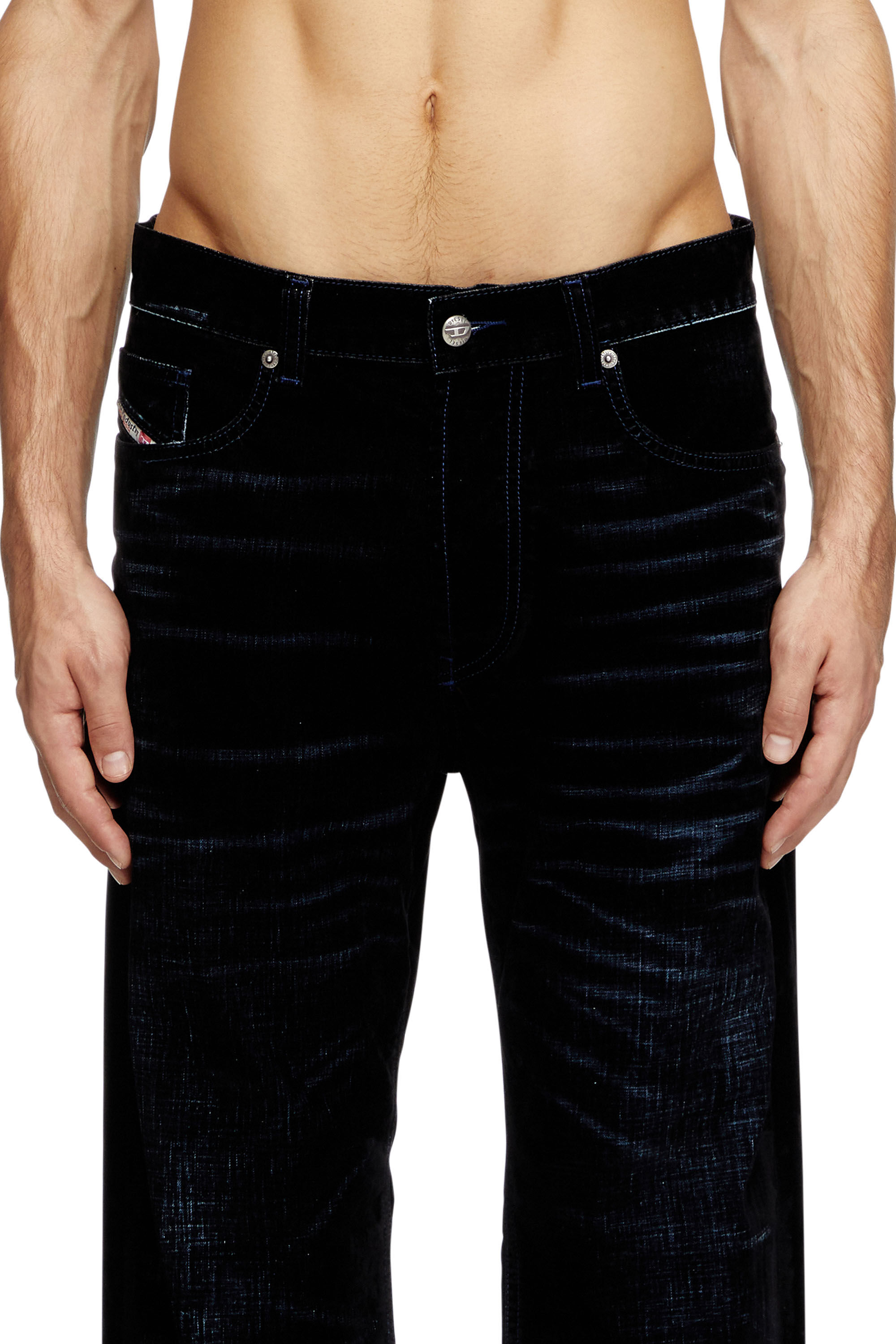 Diesel - Man's Regular Jeans 2024 D-Macs 068QY, Dark Blue - 5