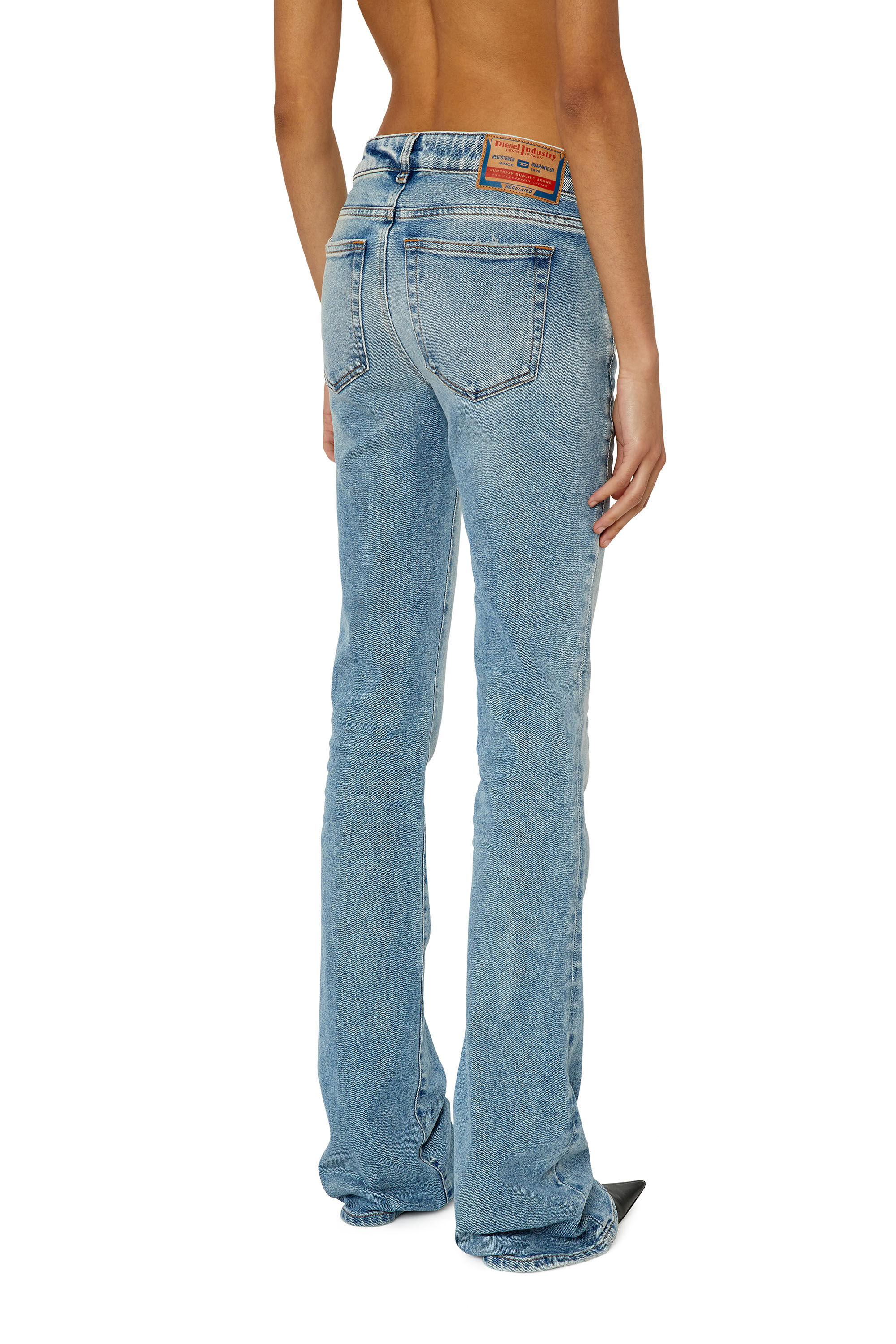 Diesel - Woman's Bootcut and Flare Jeans 1969 D-Ebbey 09E86, Light Blue - 4