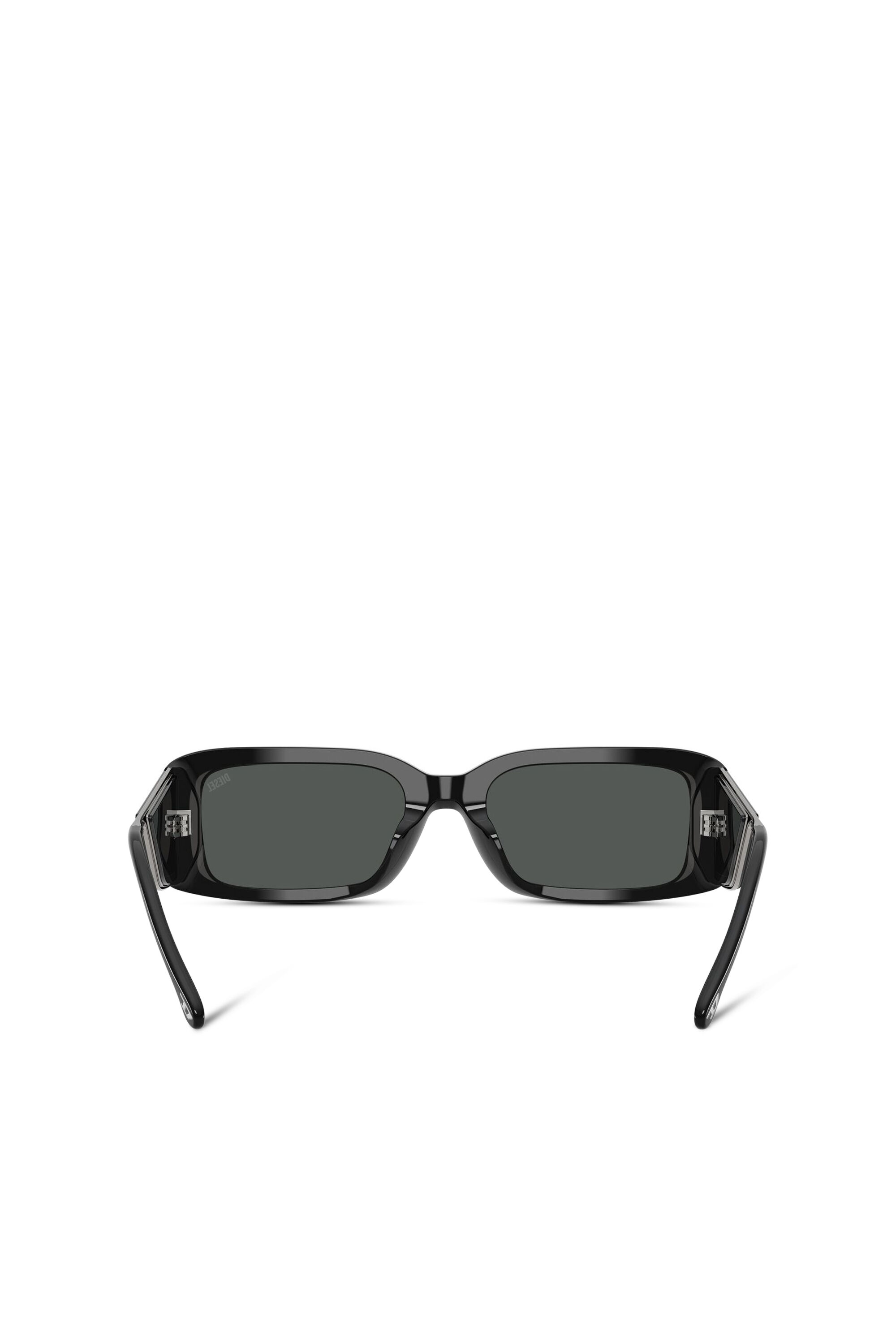 Diesel - 0DL2017U, Unisex's Rectangle sunglasses in Black - 3