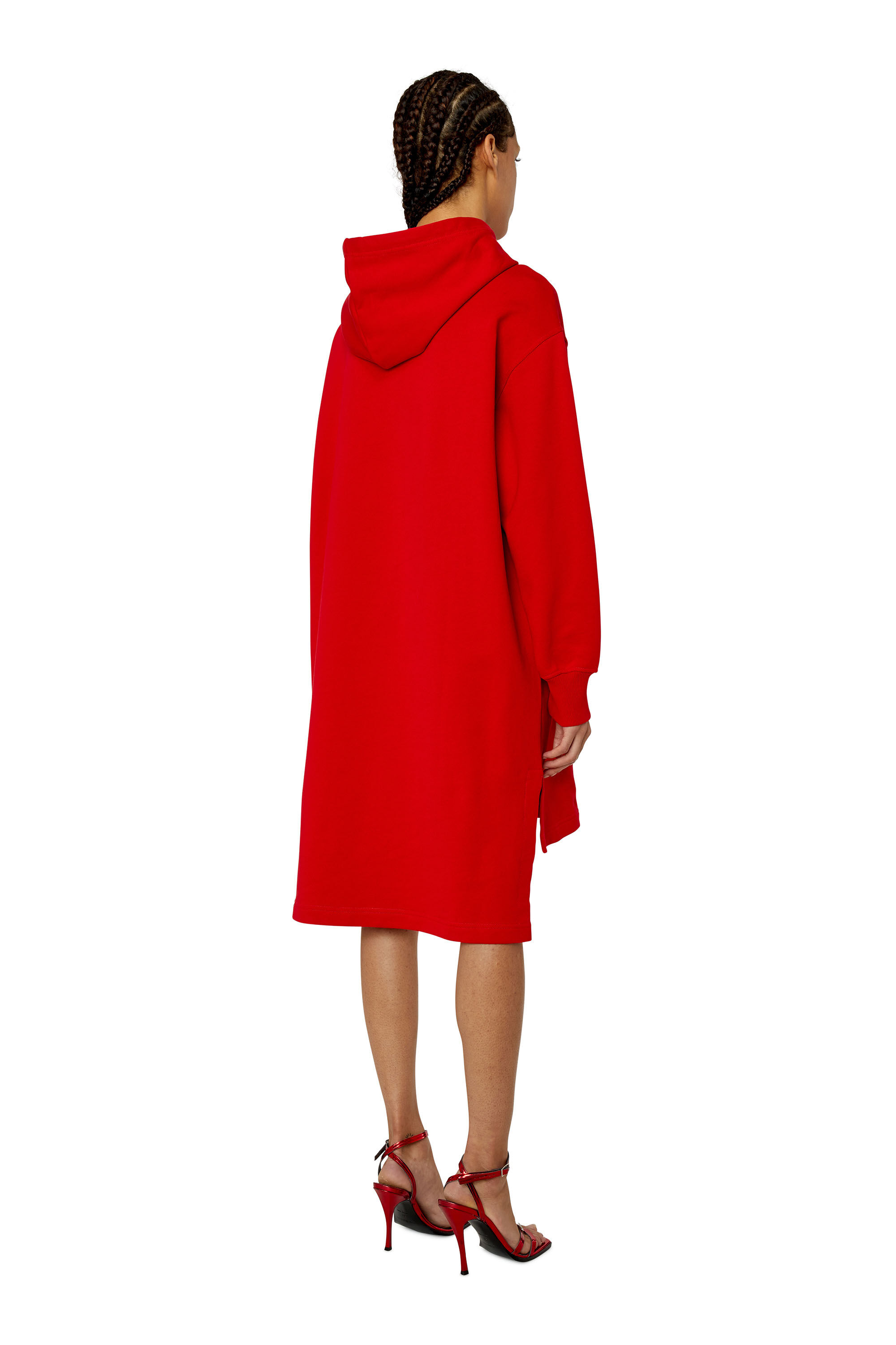 D ILSE D Woman Hoodie dress with D logo Diesel