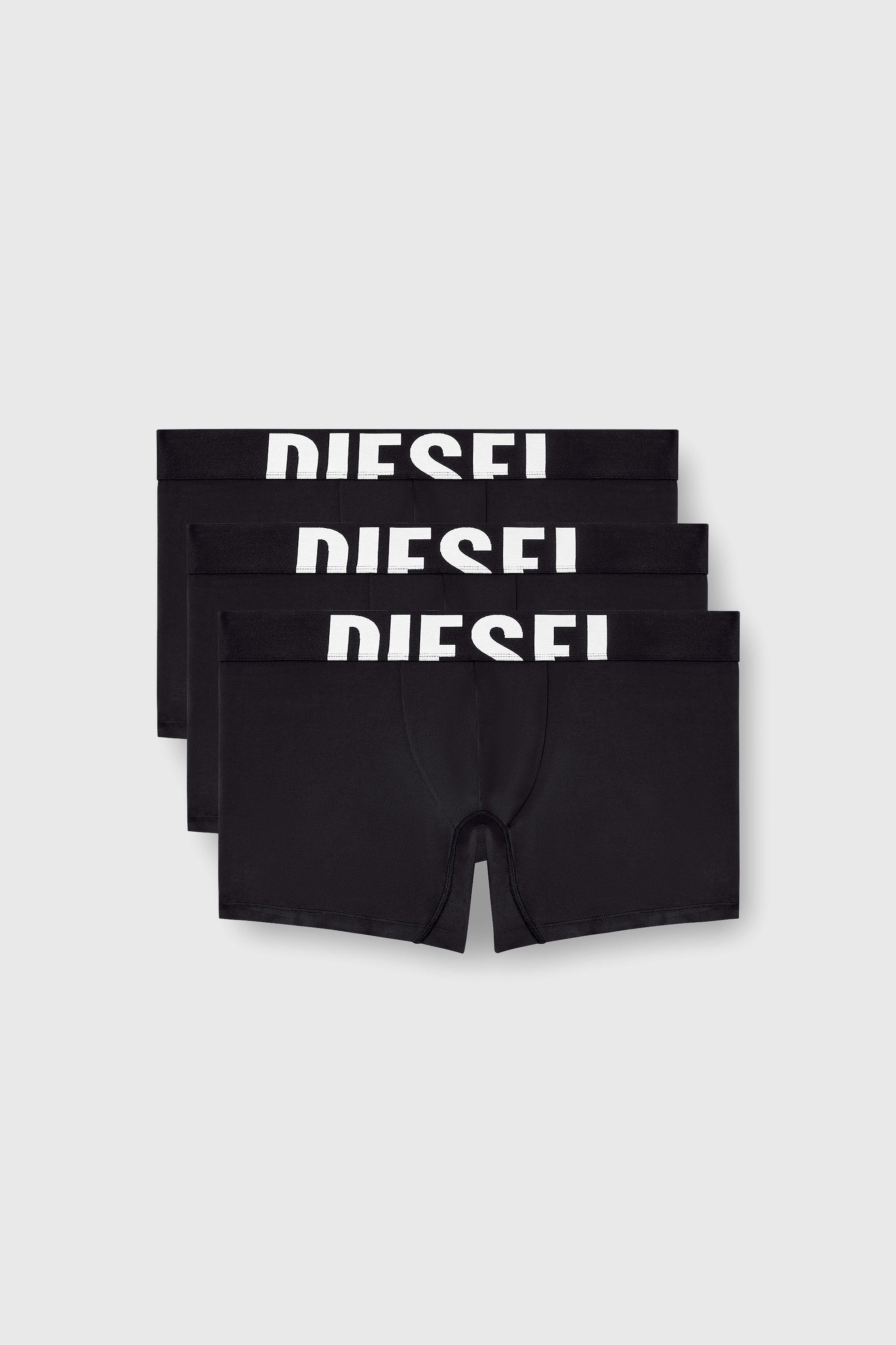 Diesel - MAX-D-POP-3PACK-55, Man's Three-pack boxer briefs in microfibre in Black - 2