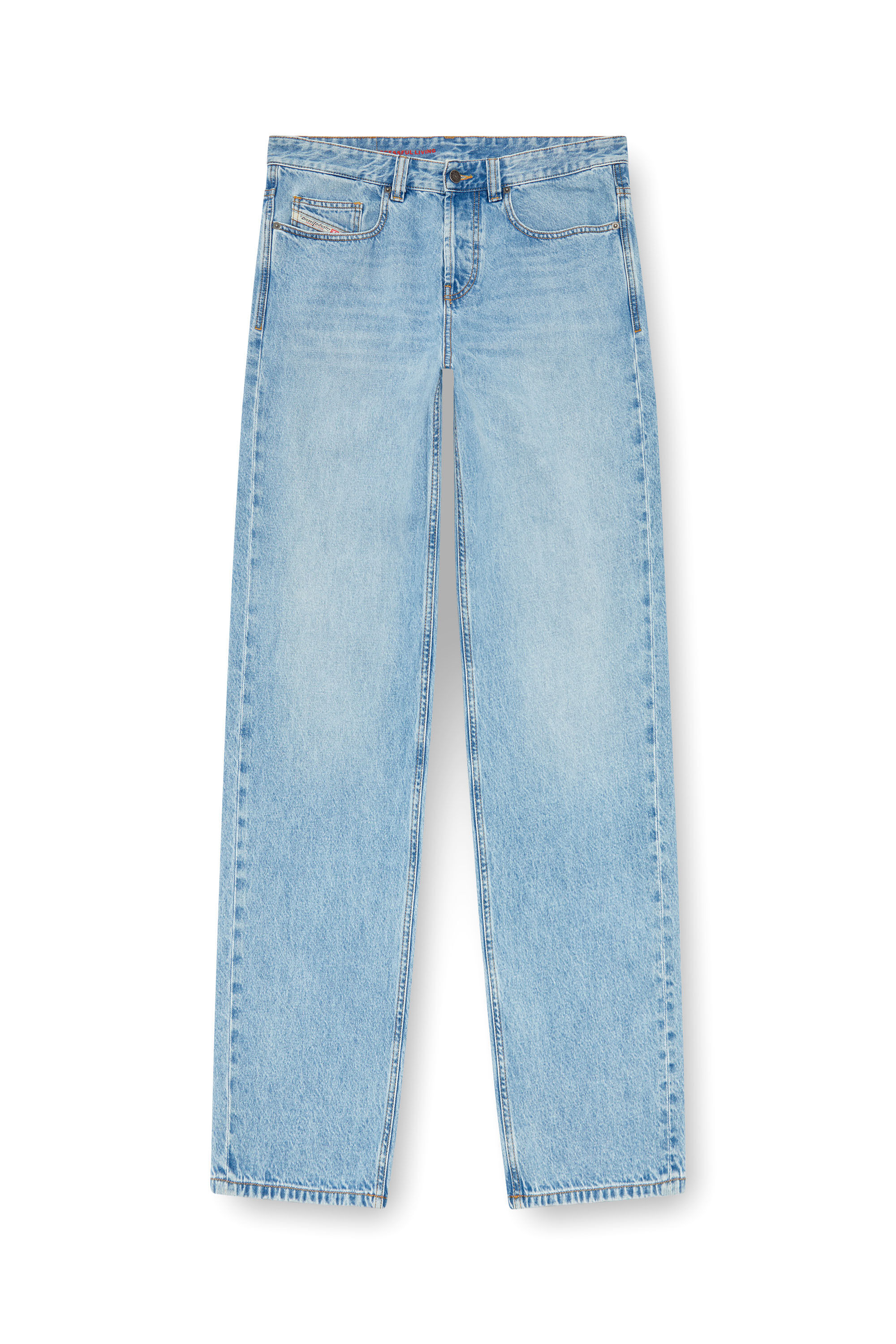 Men's Relaxed Jeans | Light Blue | Diesel 2001 D-Macro