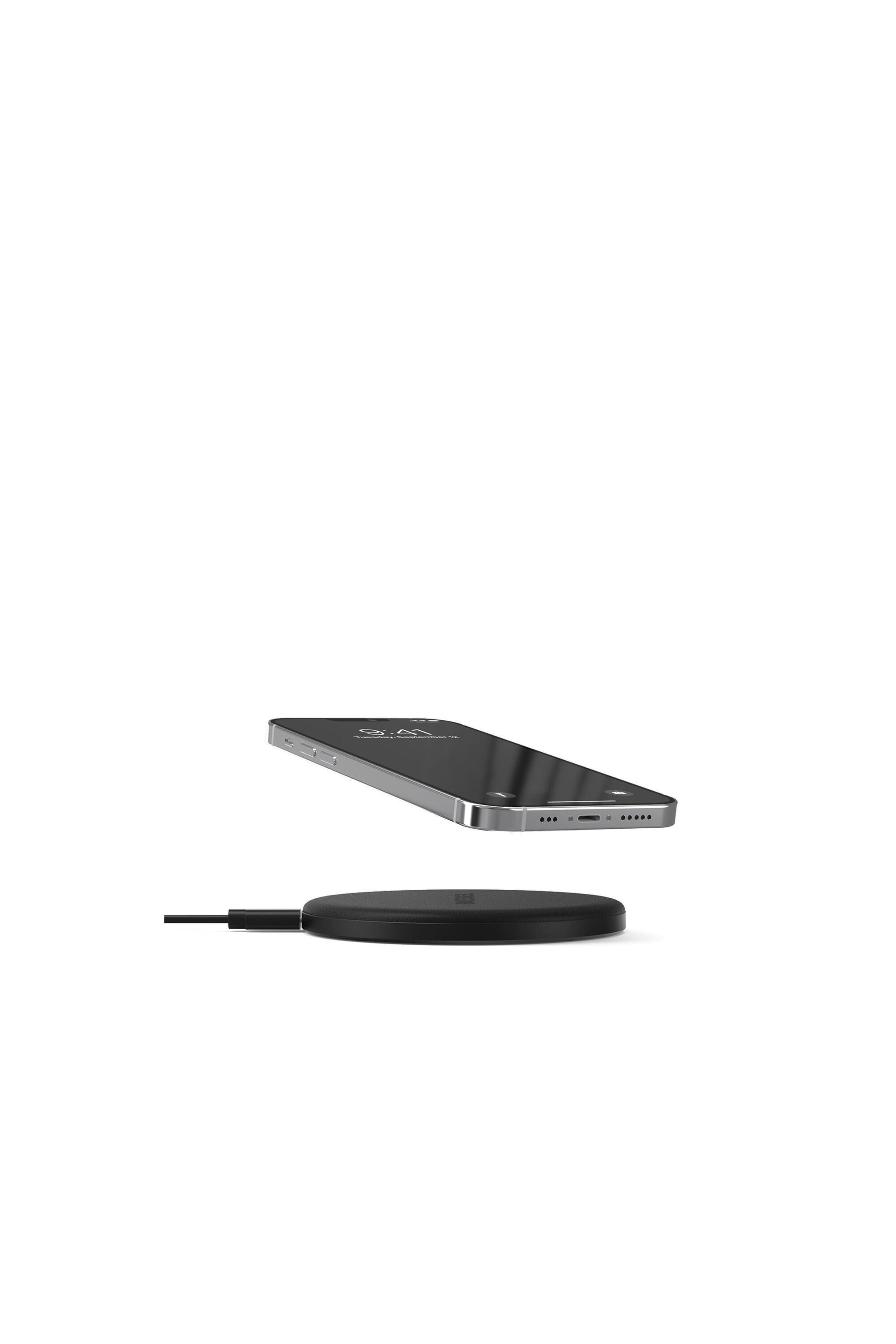 Diesel - 41945 WIRELESS CHARGER, Unisex's Wireless Charger in Black - 3