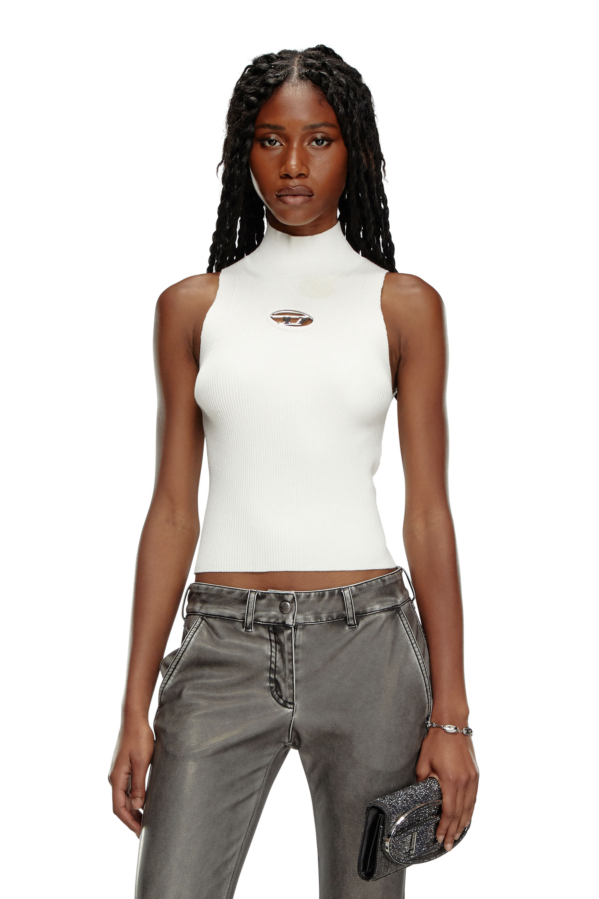 Turtleneck shirt white online