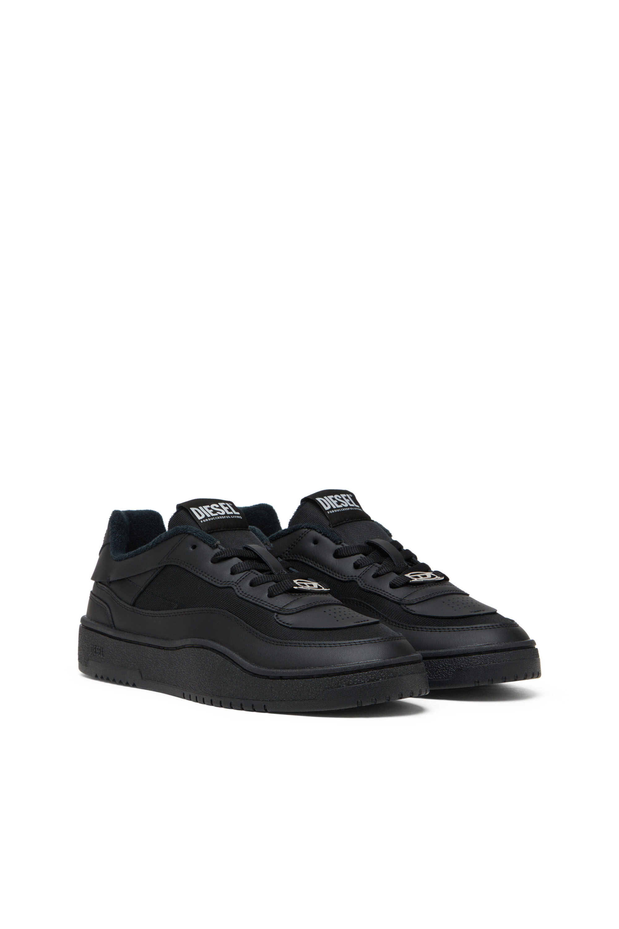 Men s Low top sneaker Black Diesel