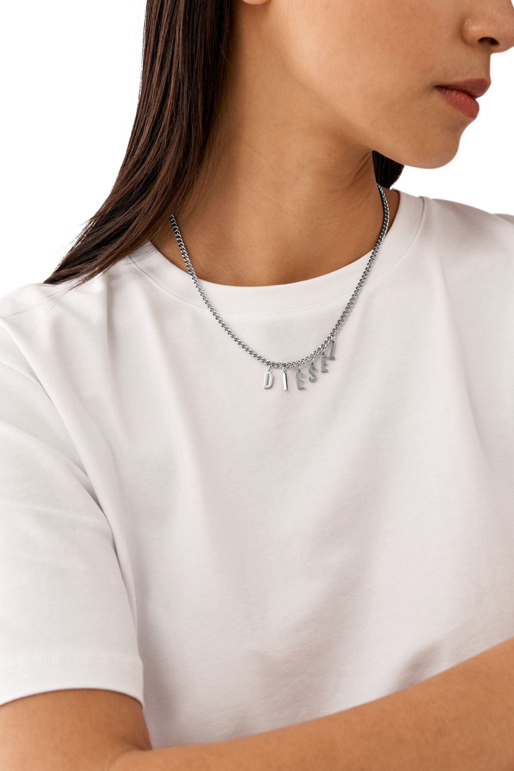 Womens chain silver online