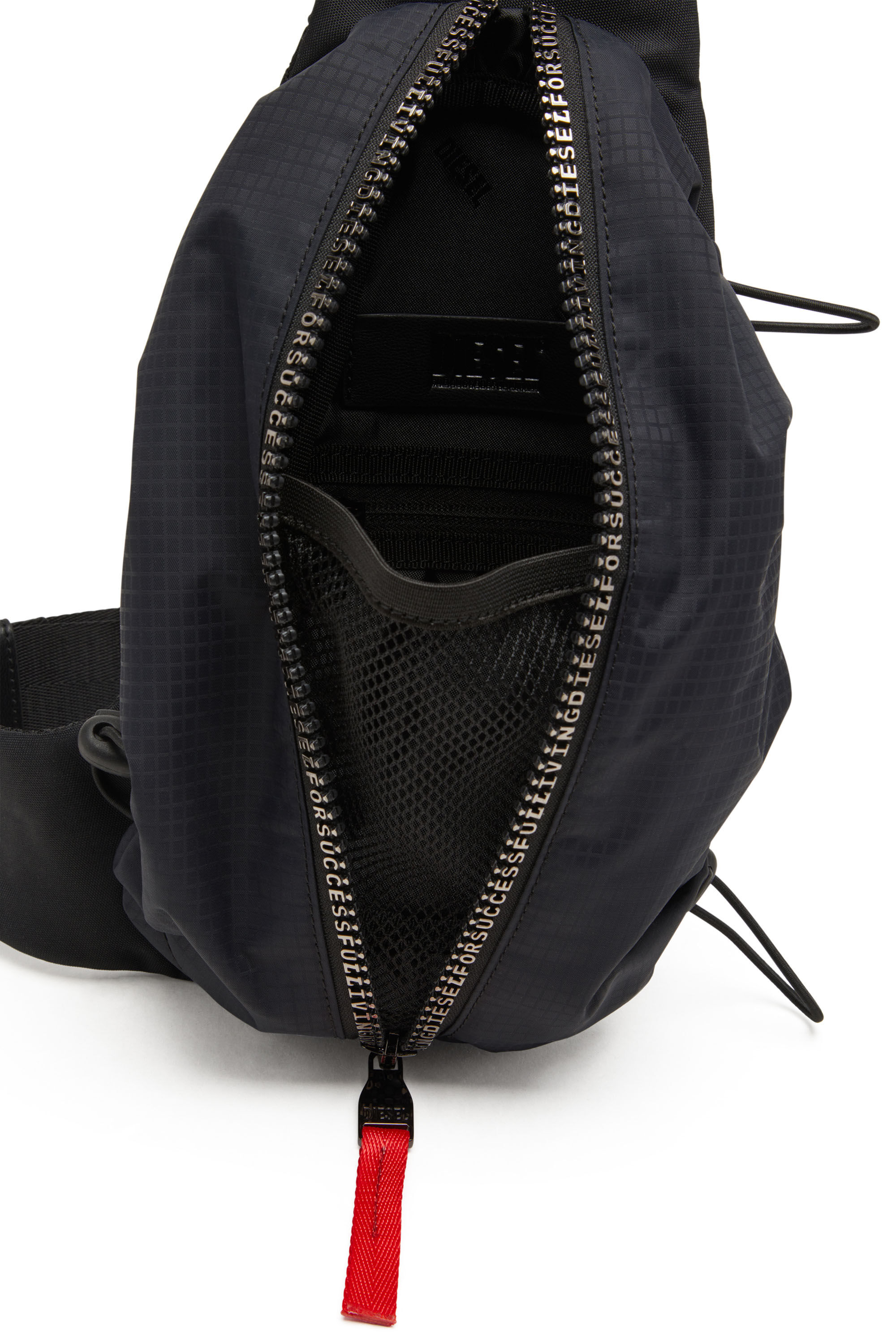Zipper sling bag store