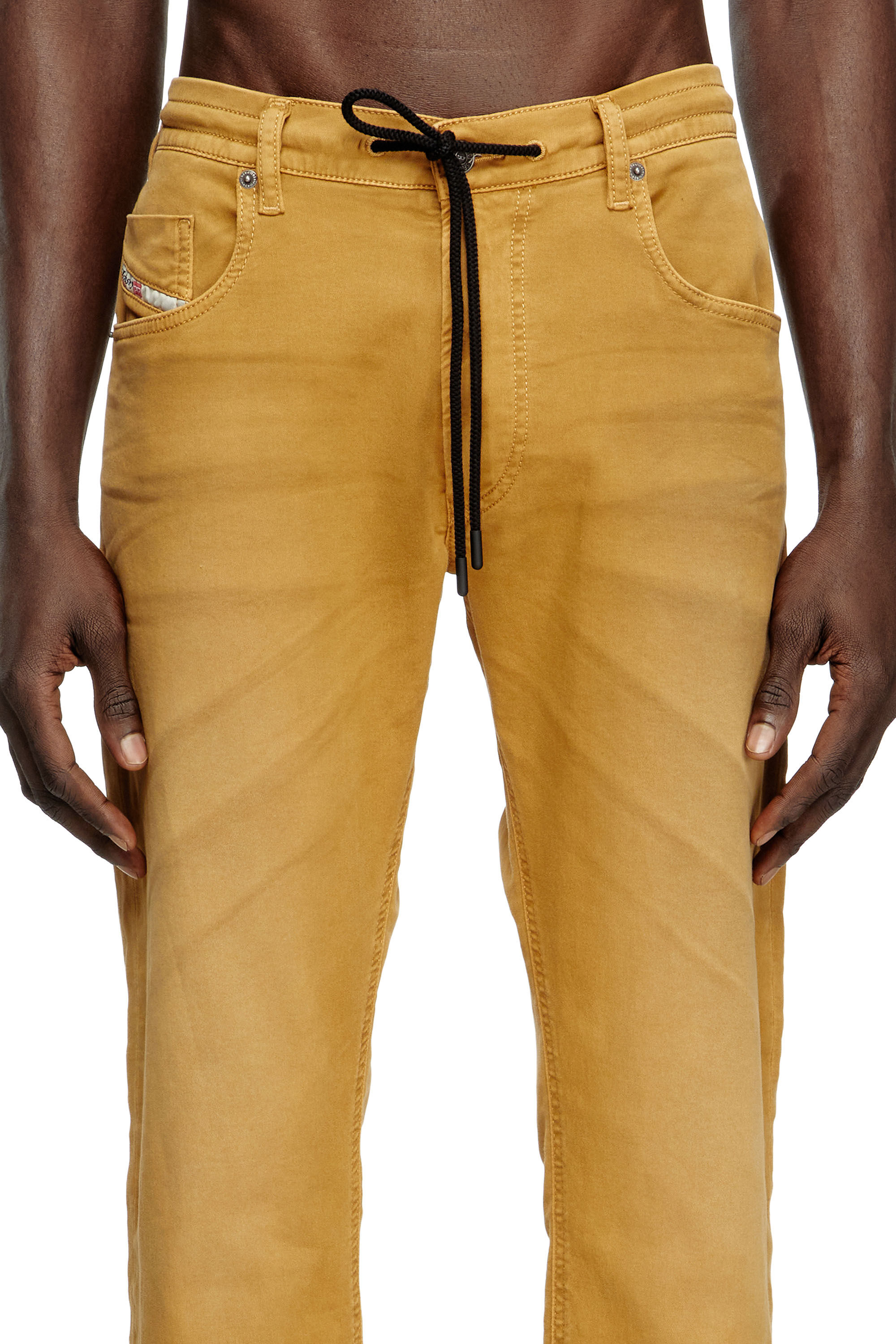 Diesel - Man's Regular 2032 D-Krooley Joggjeans® 0670M, Light Brown - 5