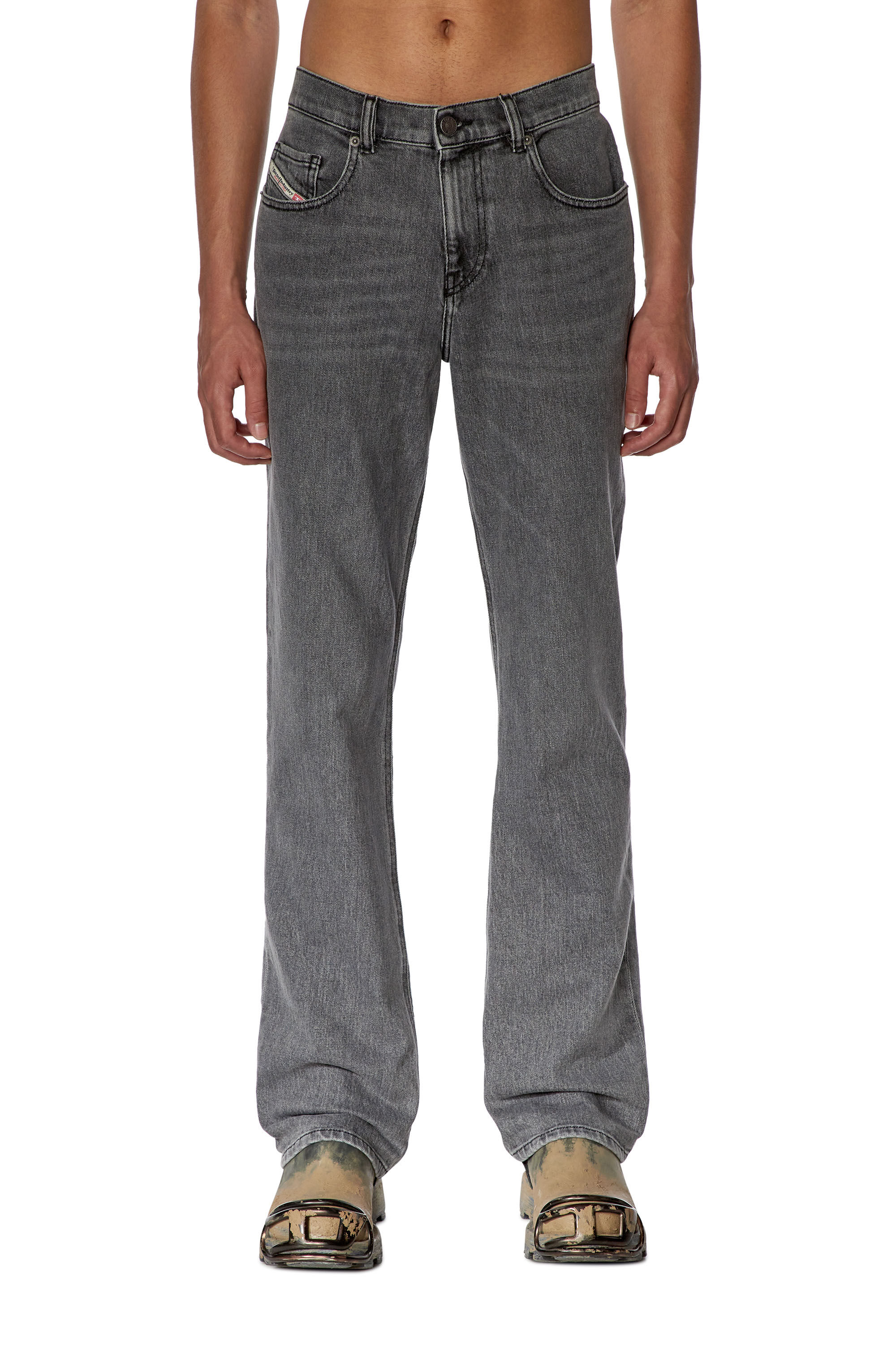 Grey bootcut jeans new arrivals mens