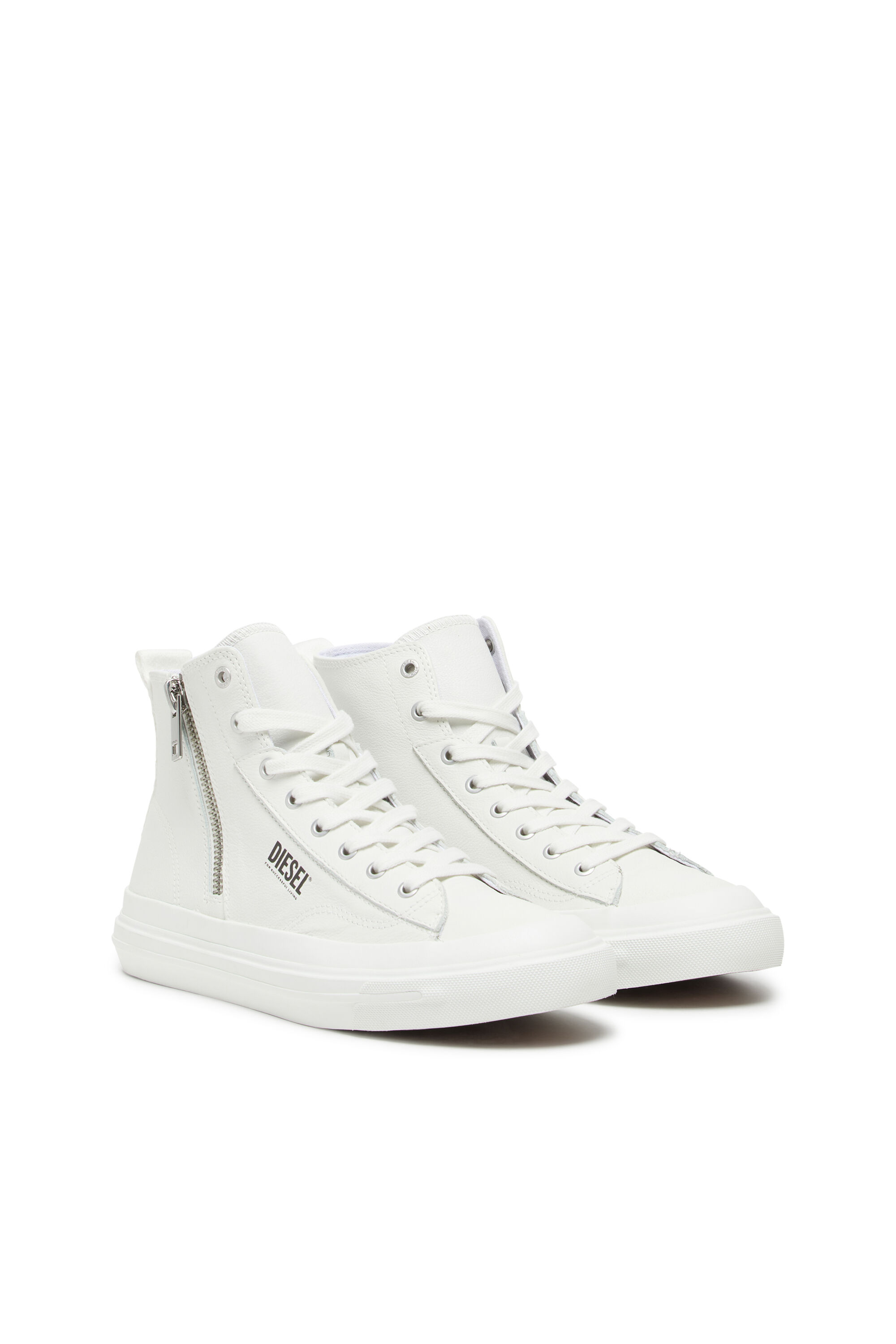 High top sneakers with zipper discount