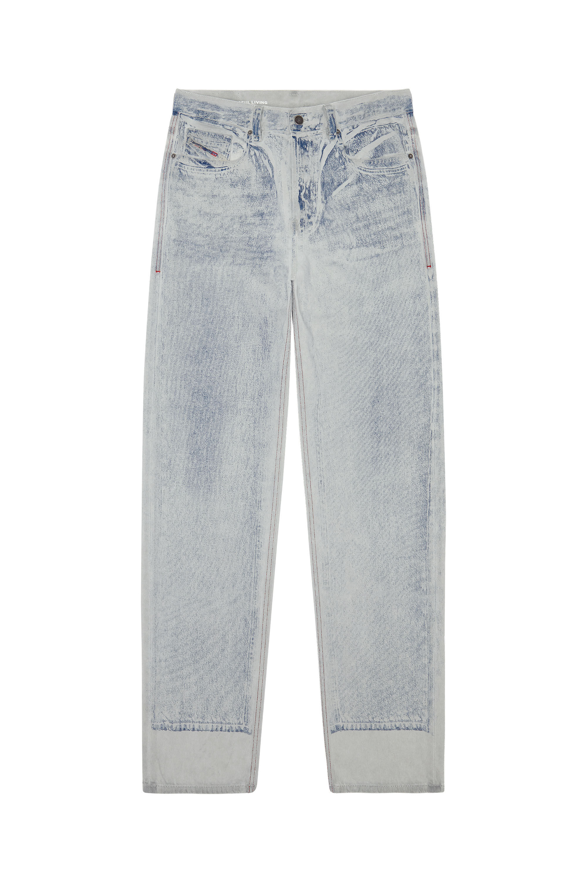 Diesel - Man's Straight Jeans 2010 D-Macs 09F23, Light Grey - 2