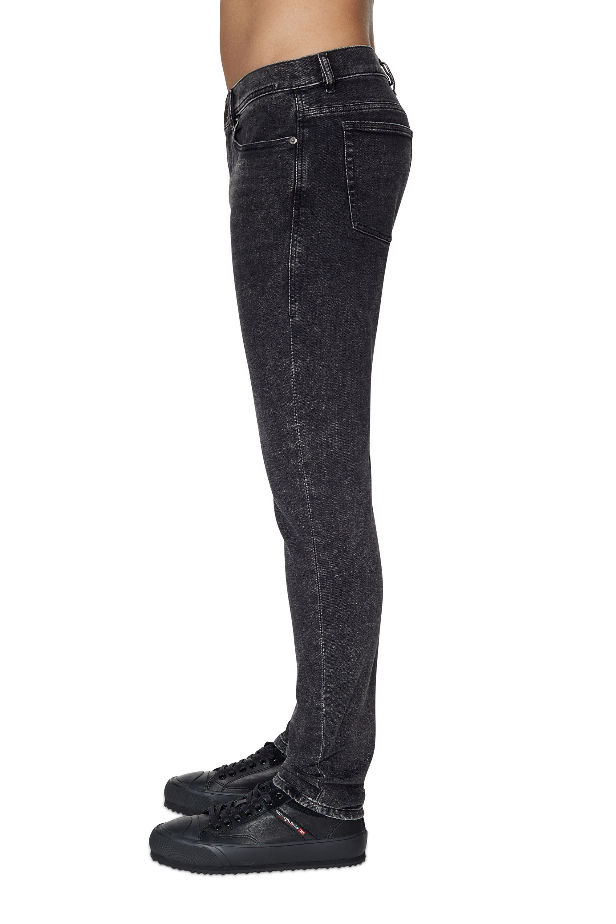 Diesel - Skinny Jeans 1983 D-Amny 09C22, Man's Skinny Jeans - 1983 D-Amny in Black/Dark grey - 5