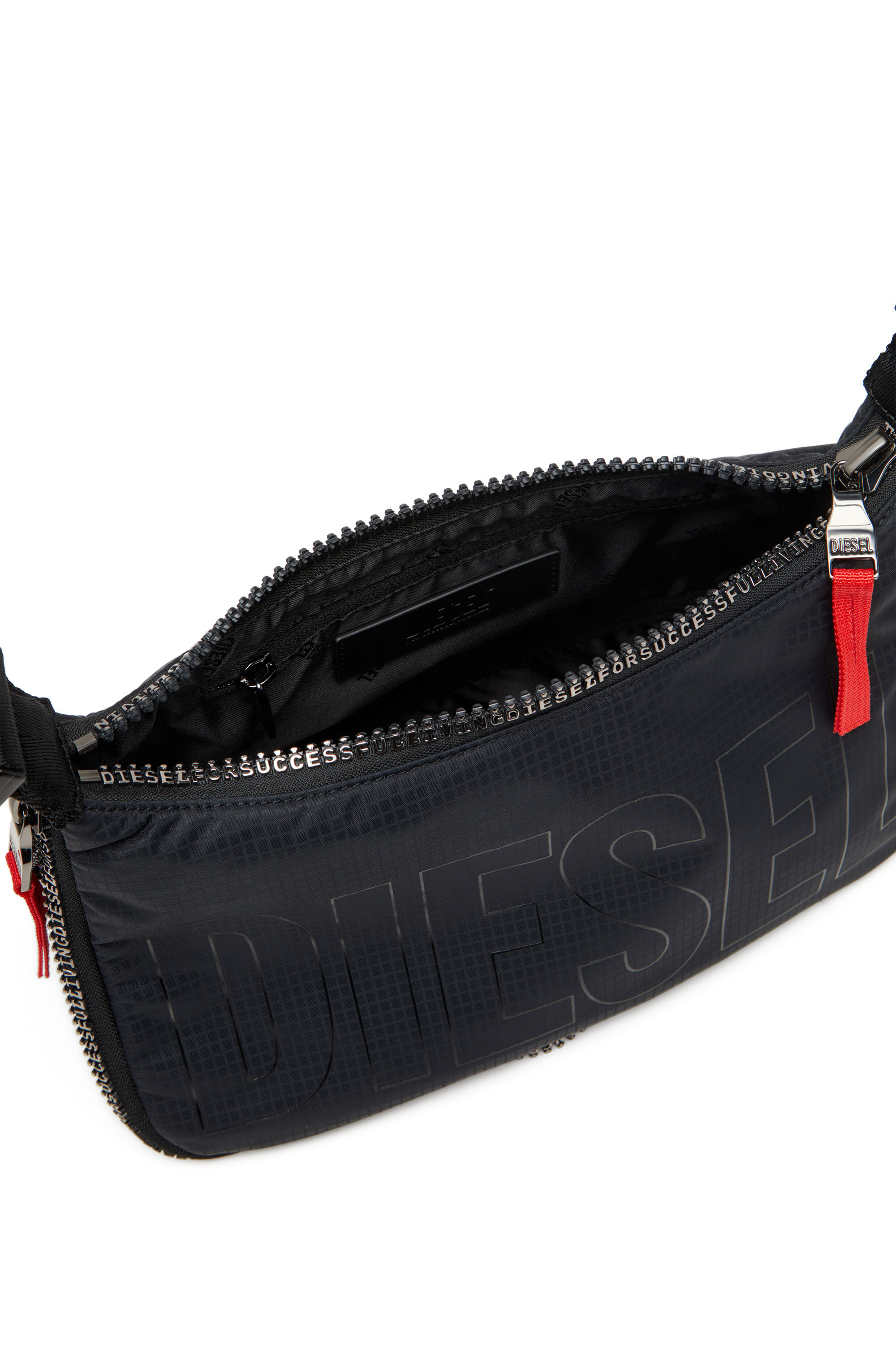 ショルダーバッグ DIESEL ZIPPER l logo shoulder bag533 DIESEL ZIPPER metal logo shoulder bag533 - メルカリ