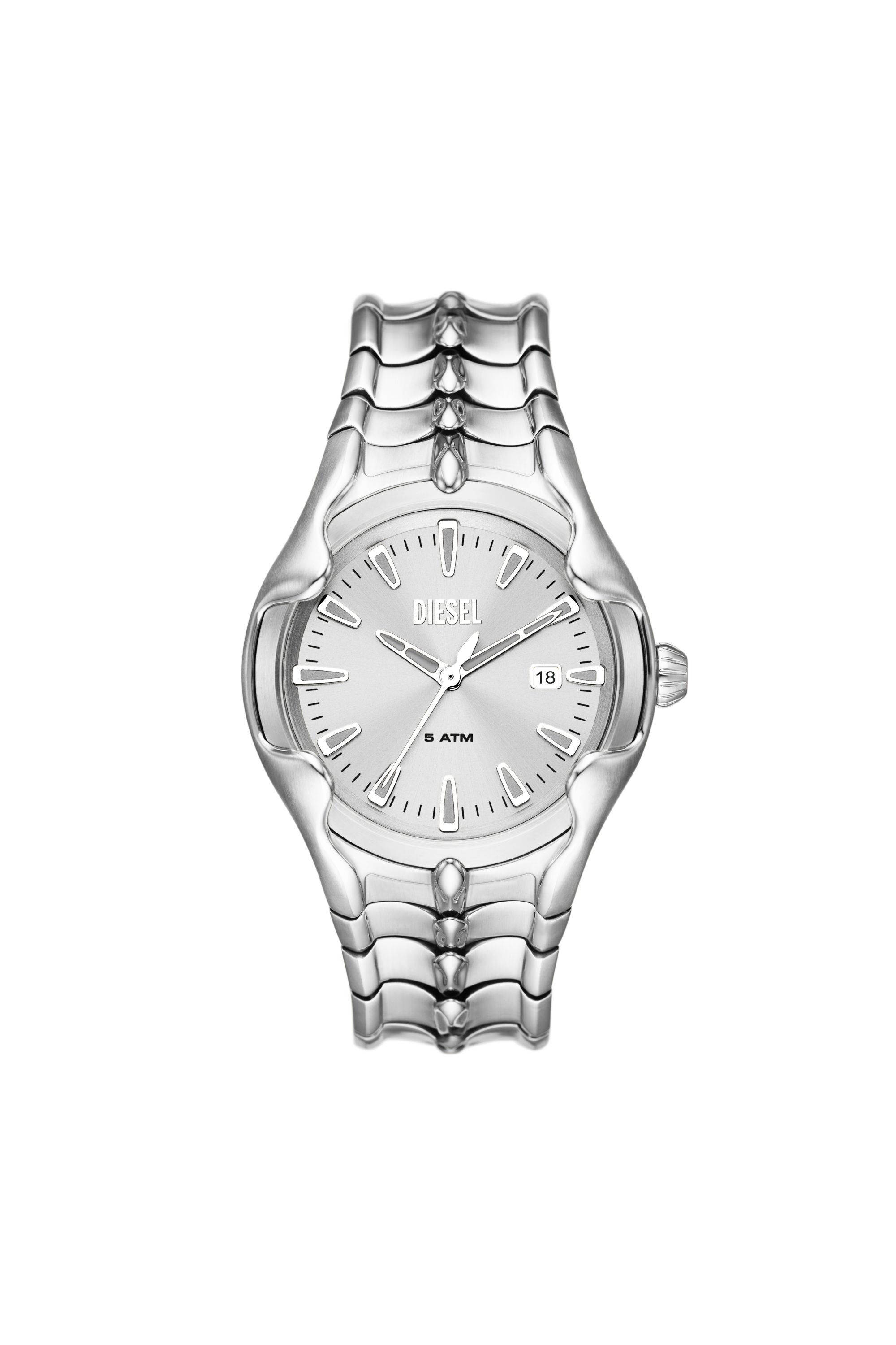 Stainless steel diesel watch 2025
