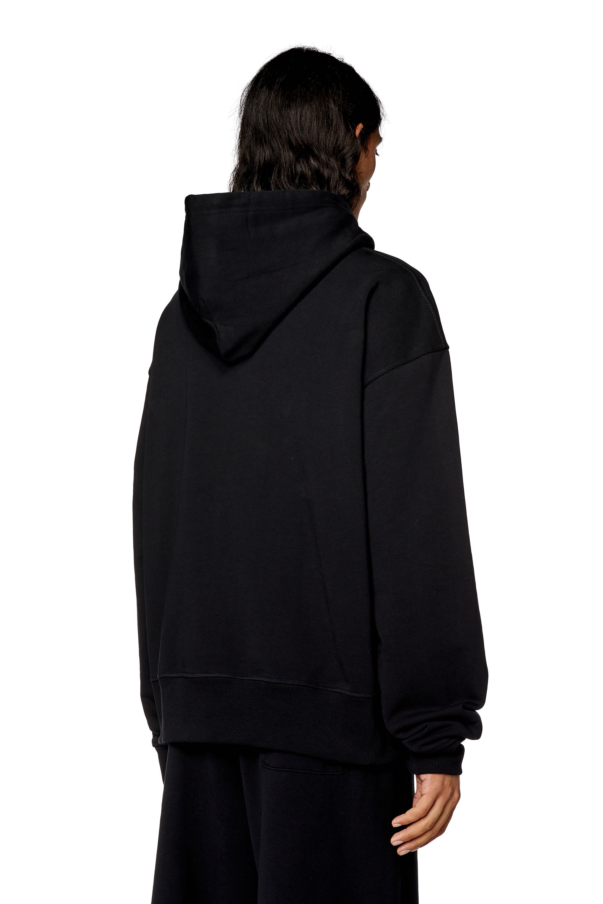 Large hood hoodie mens clearance