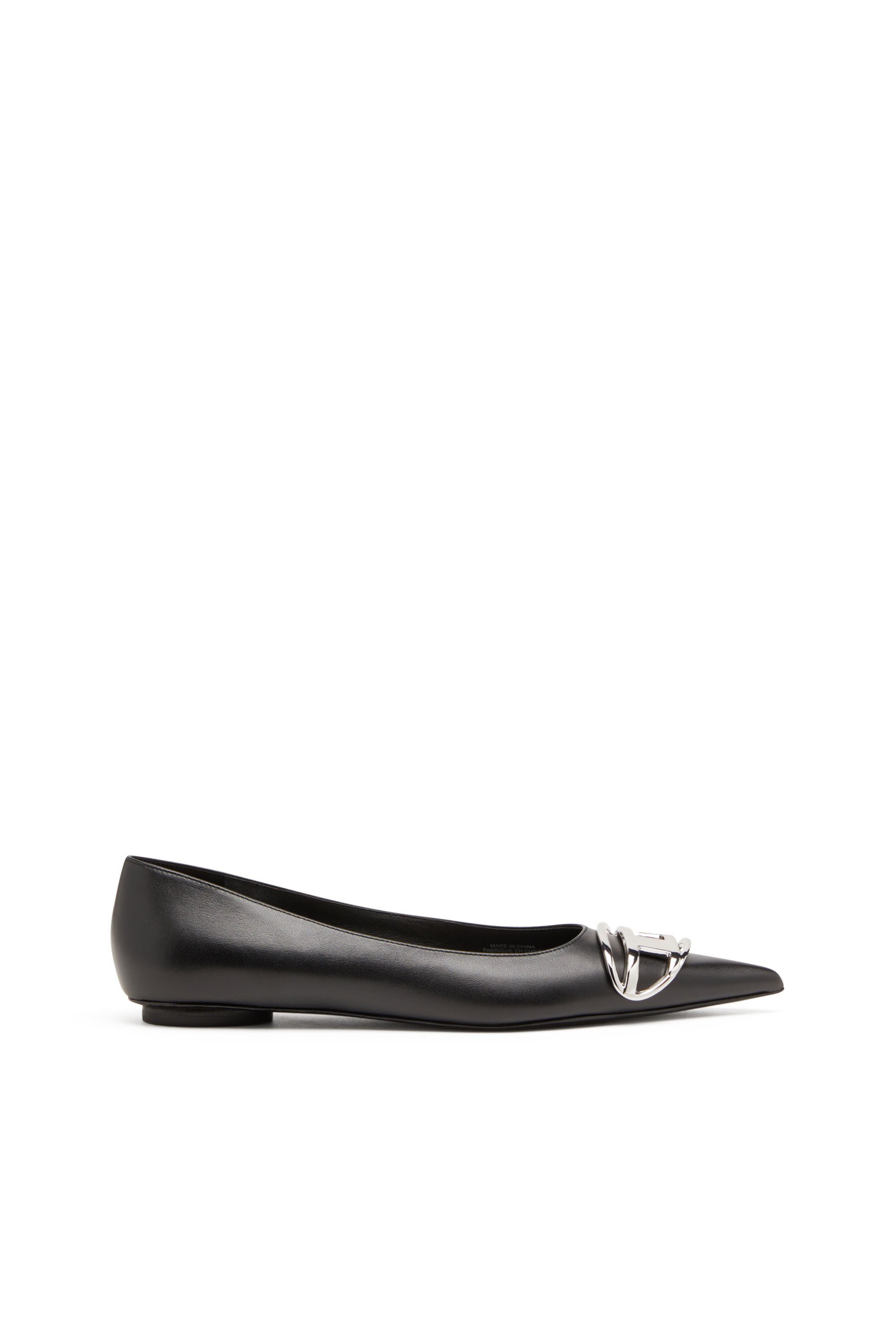 Women s D Venus Ballerina flats in nappa leather Black Diesel