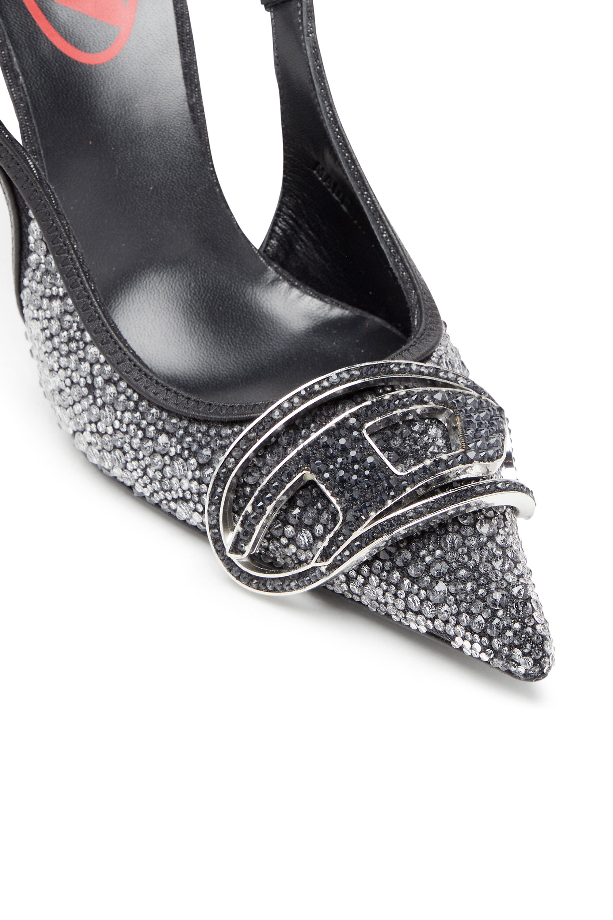 Rhinestone slingback heels shop