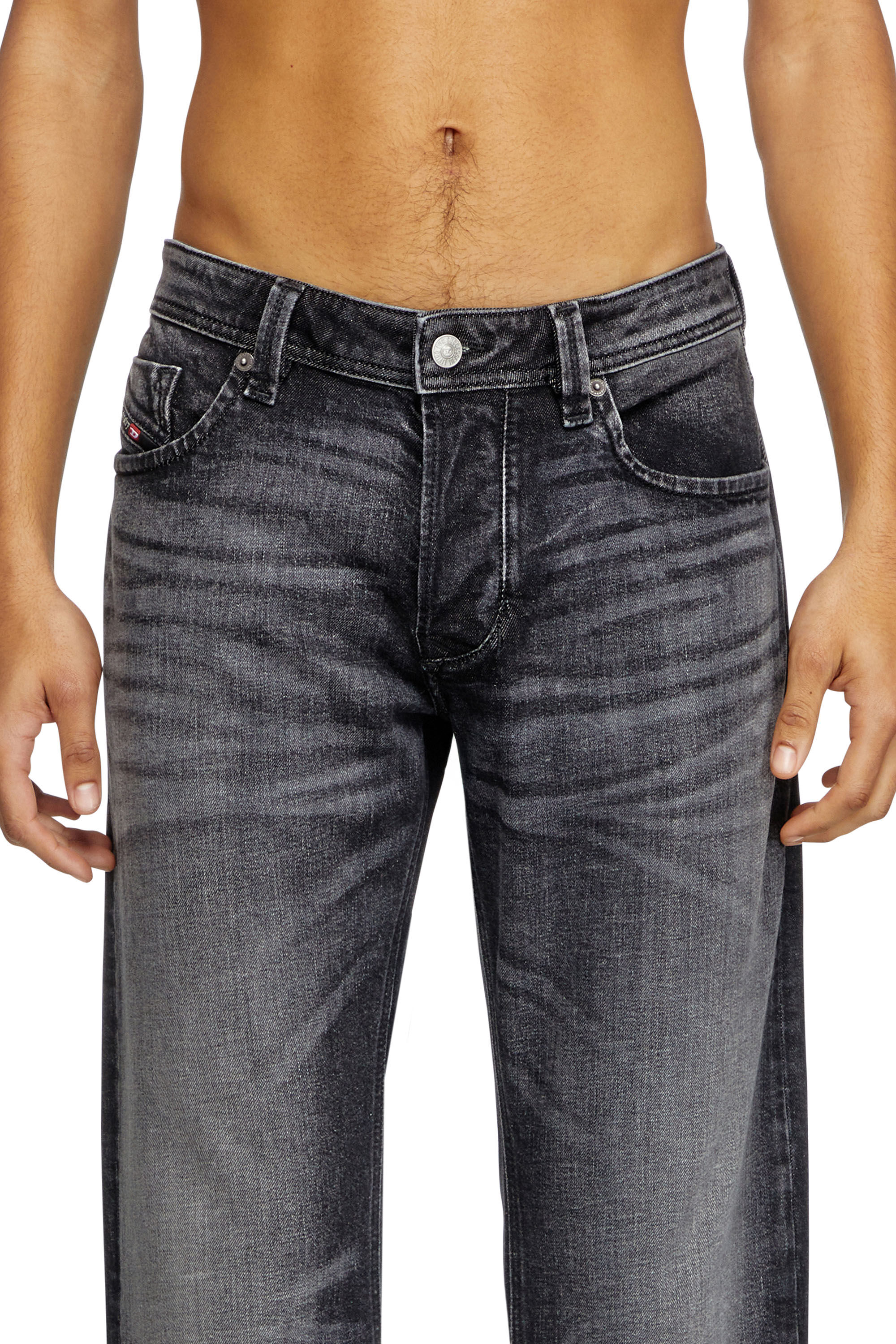 Men's Regular Jeans | Low Waist 1985 LarkeeBlack/Dark grey | Diesel AU