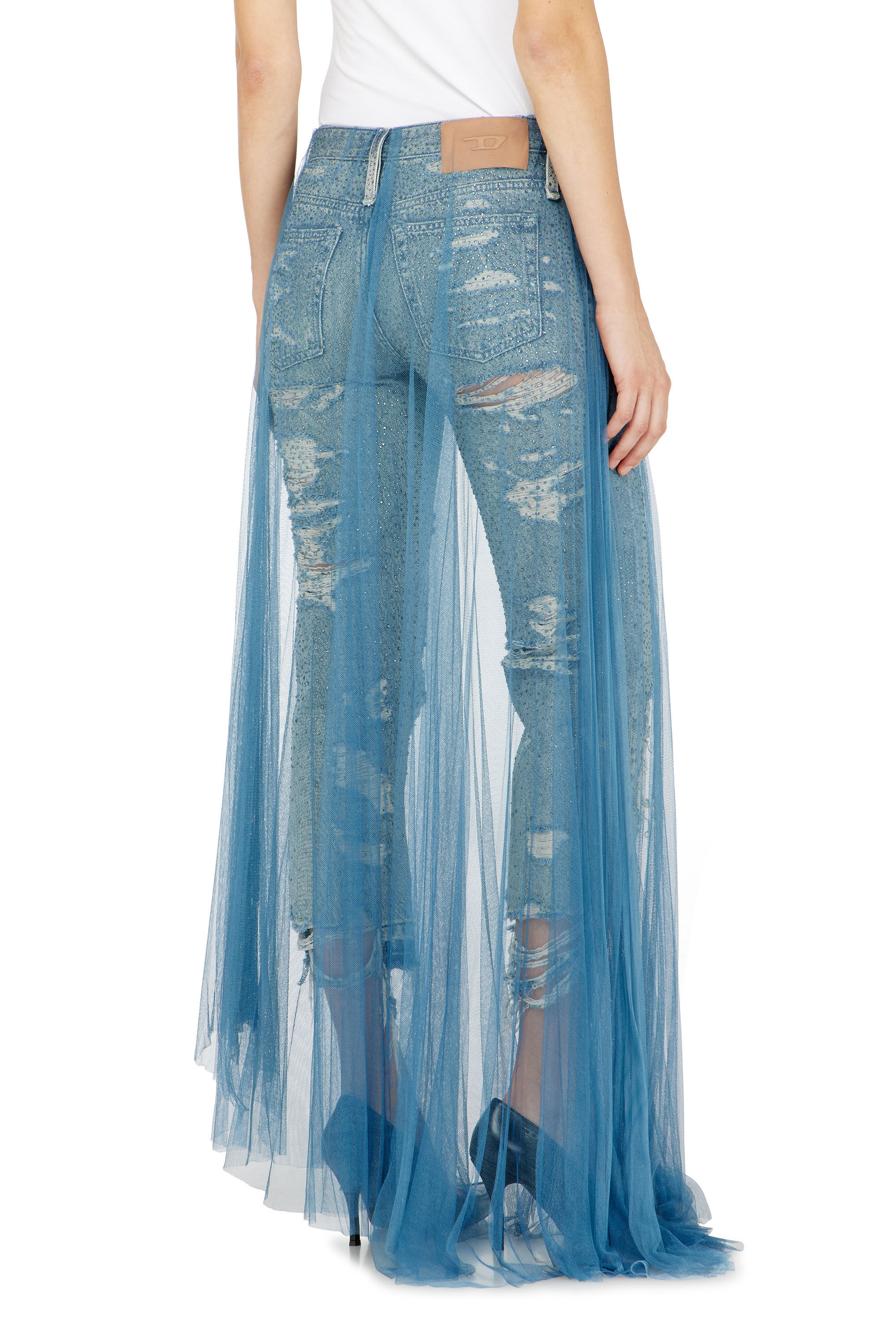 Diesel - Woman's Regular Jeans D-Aisi 0DBER, Medium blue - 5