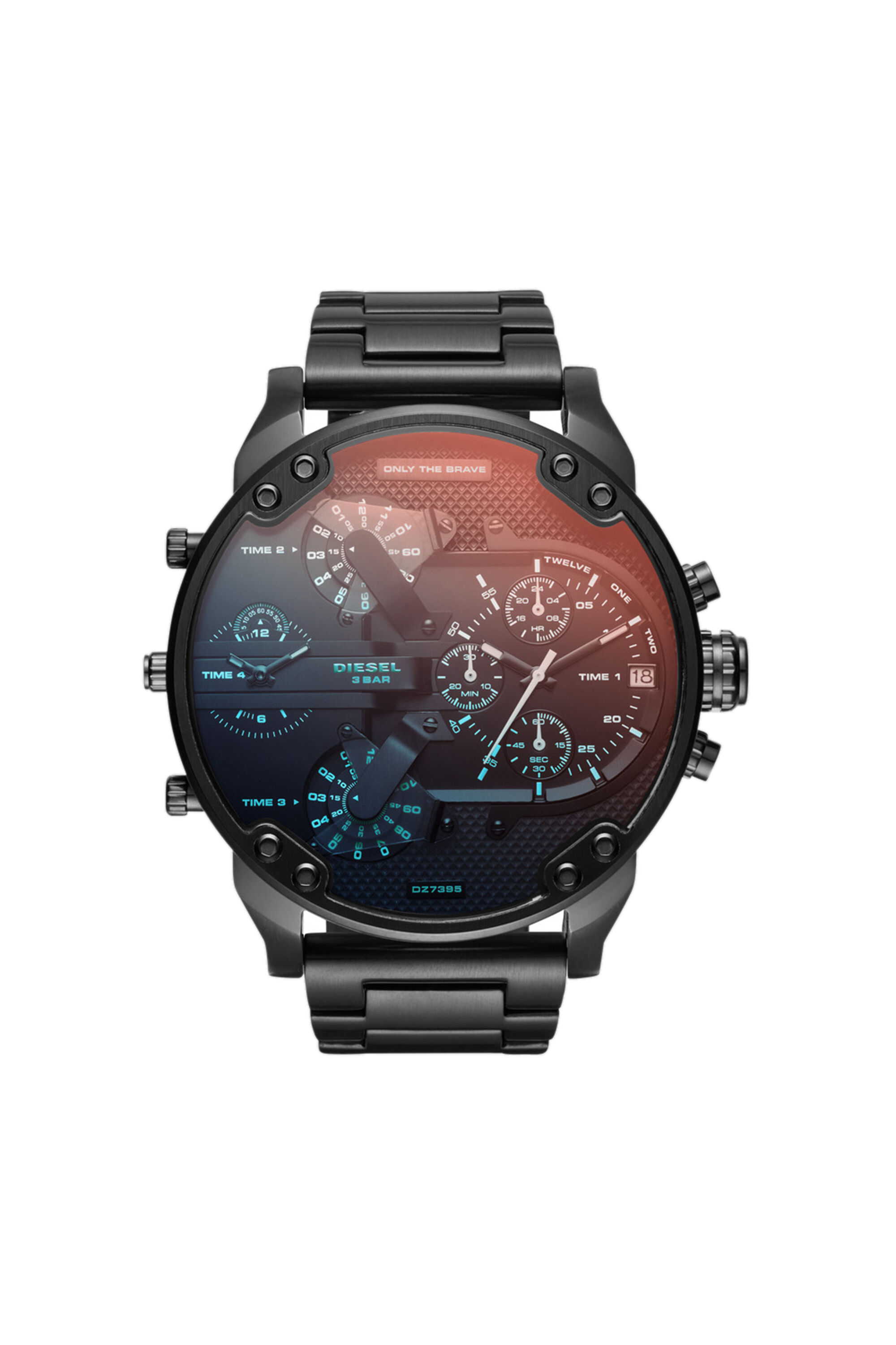 DZ7395 Man: Mr. Daddy 2.0 black watch with detailed dial