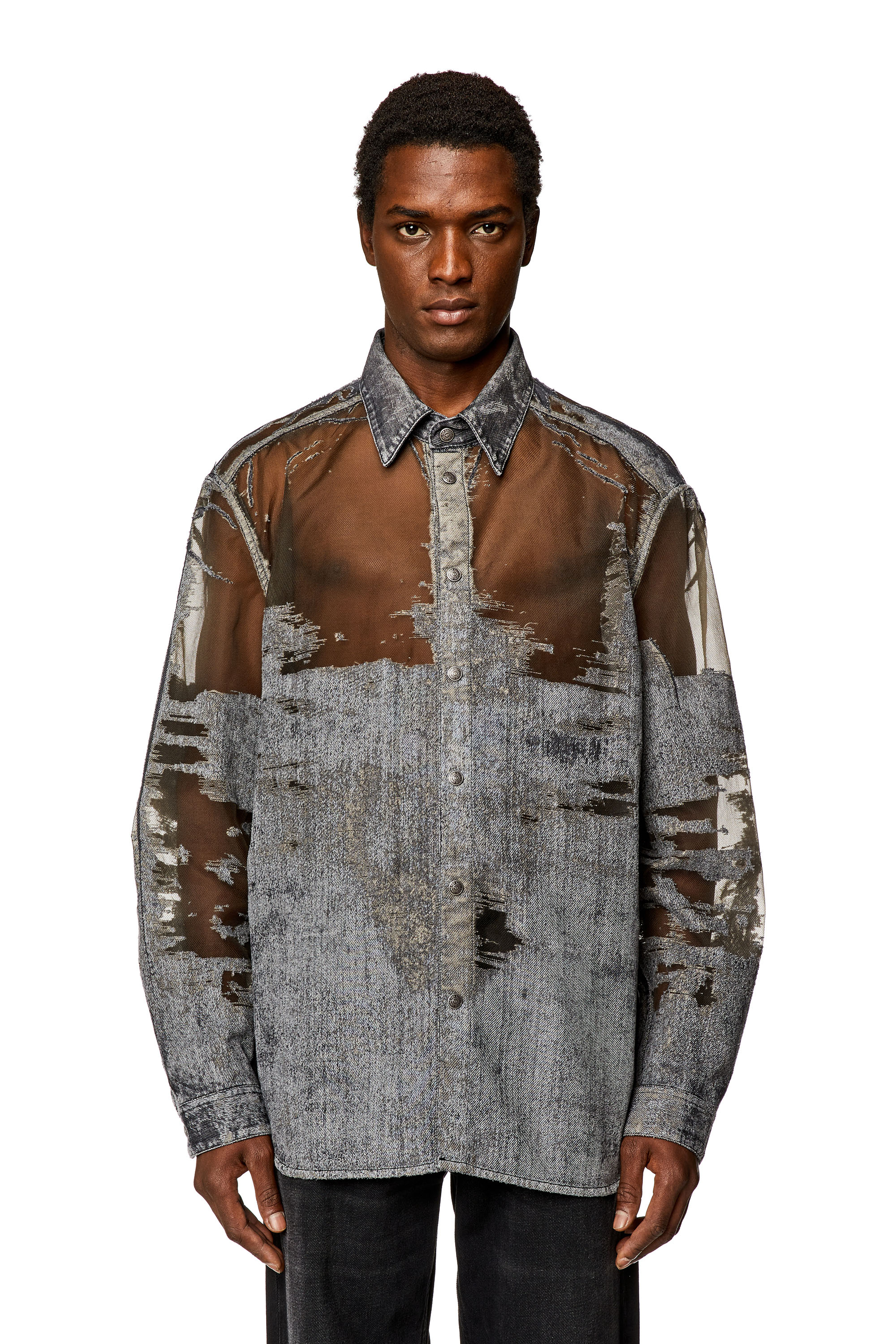 Diesel - D-SIMPLY-OVER-FSD, Black/Dark grey - Image 6