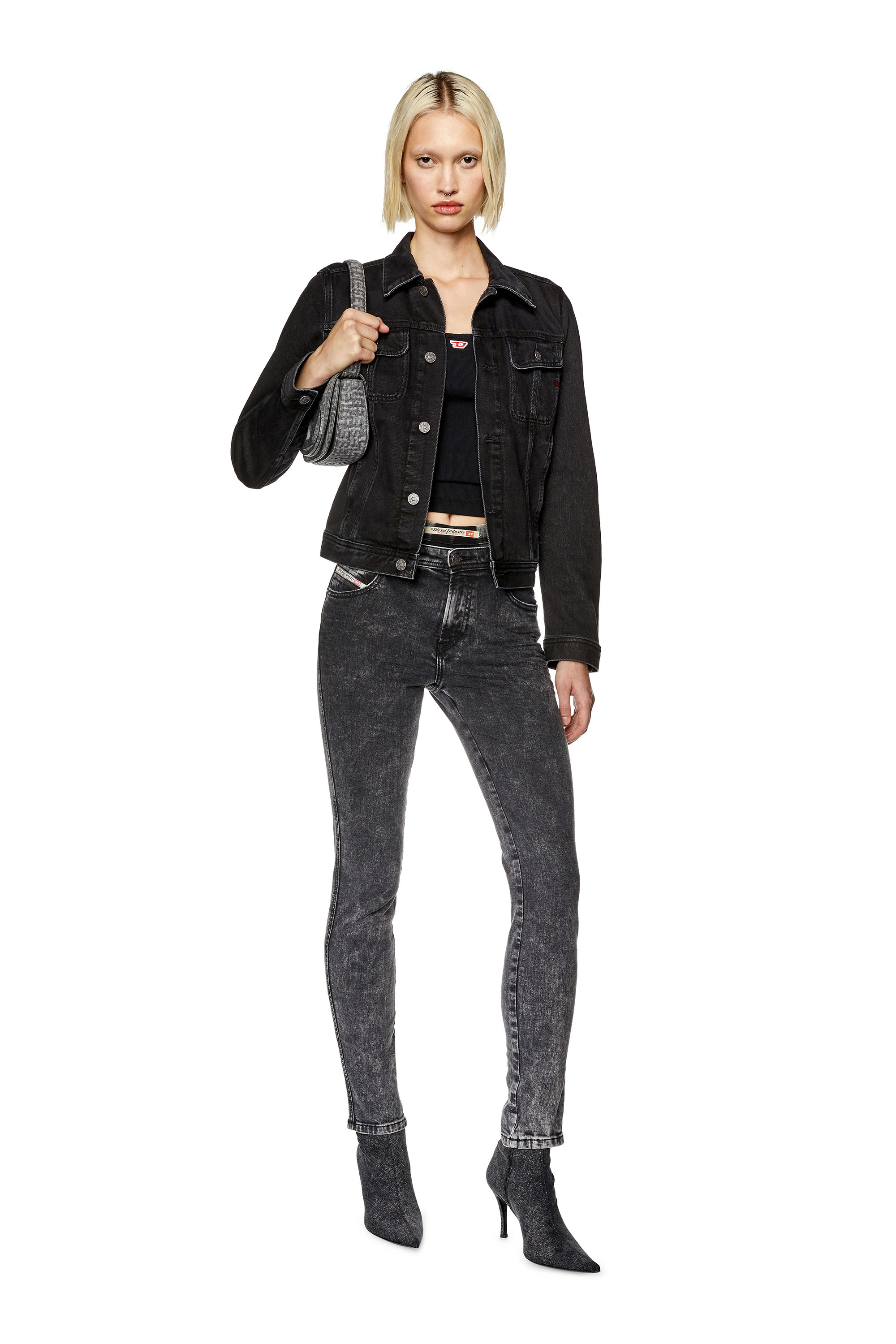 Diesel - DE-BONNY, Black/Dark grey - Image 2