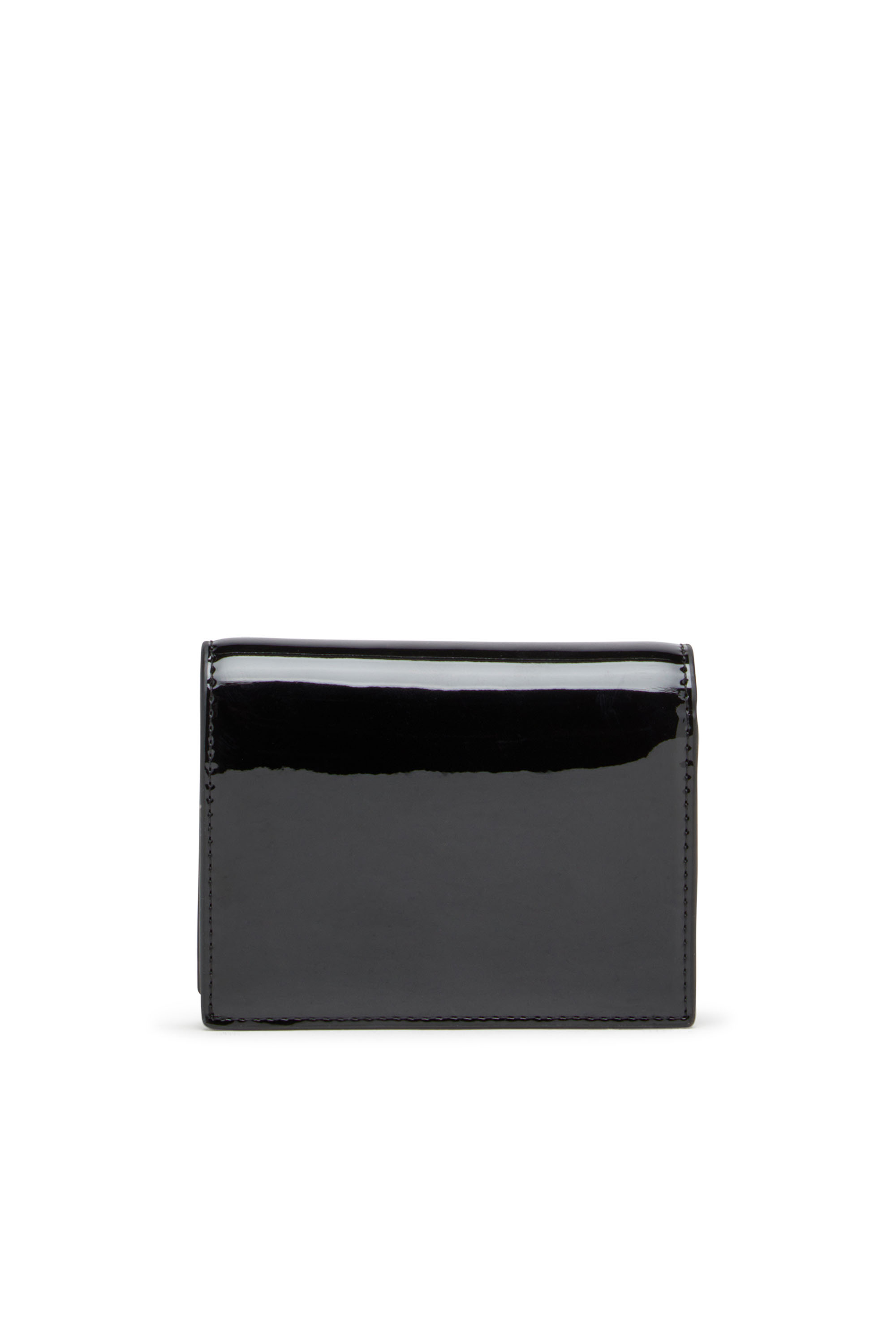 Diesel - PLAY BI FOLD III, Woman's Wallet in glossy PU in Black - 2