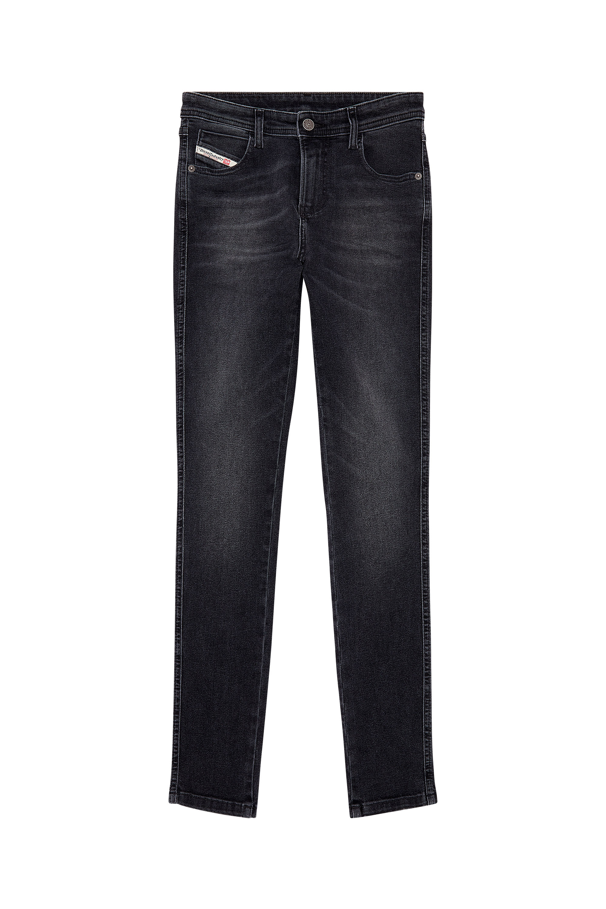 Diesel - Woman Skinny Jeans 2015 Babhila 0PFAS, Black/Dark grey - Image 3