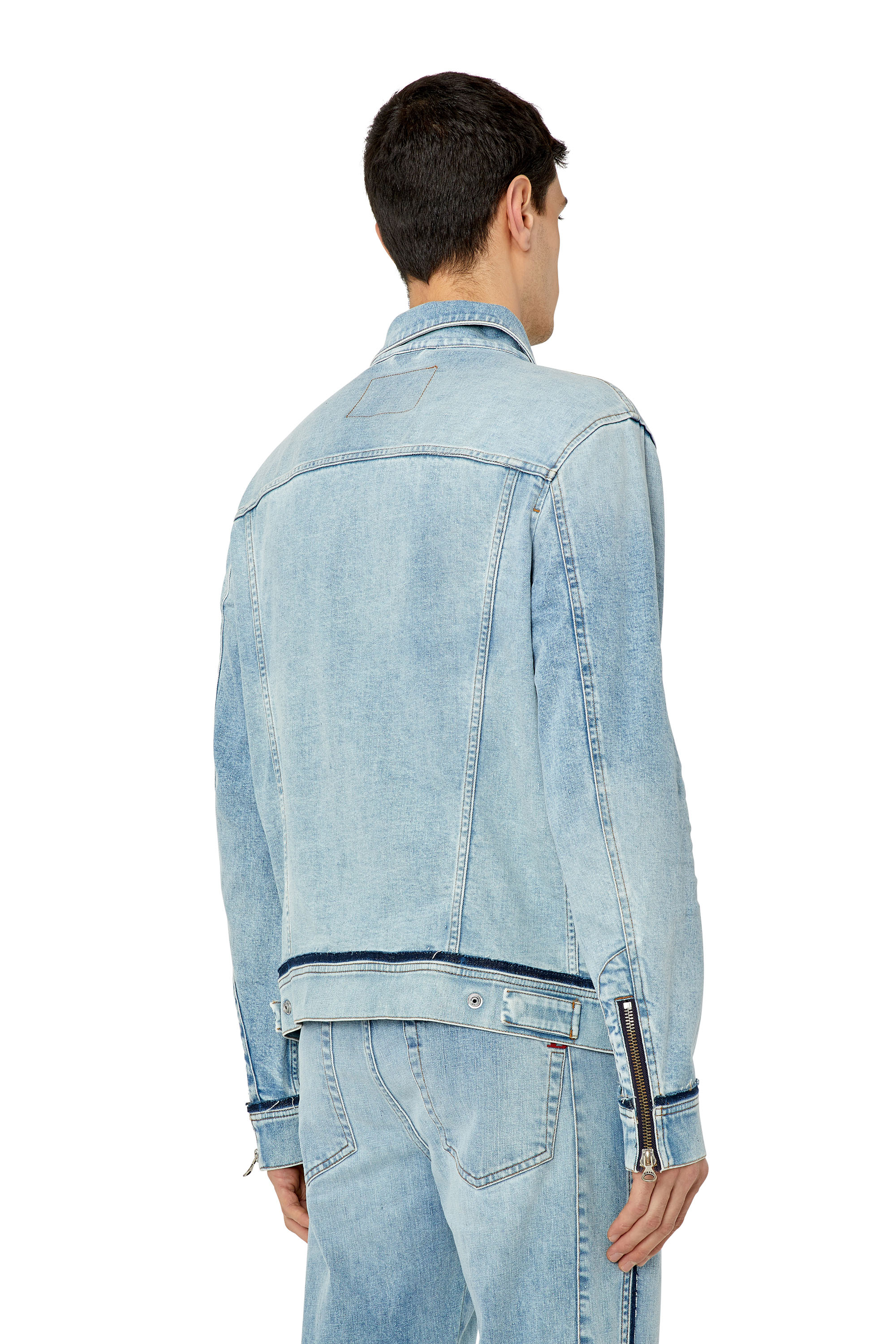 Diesel - D-BARCY-RE, Light Blue - Image 4