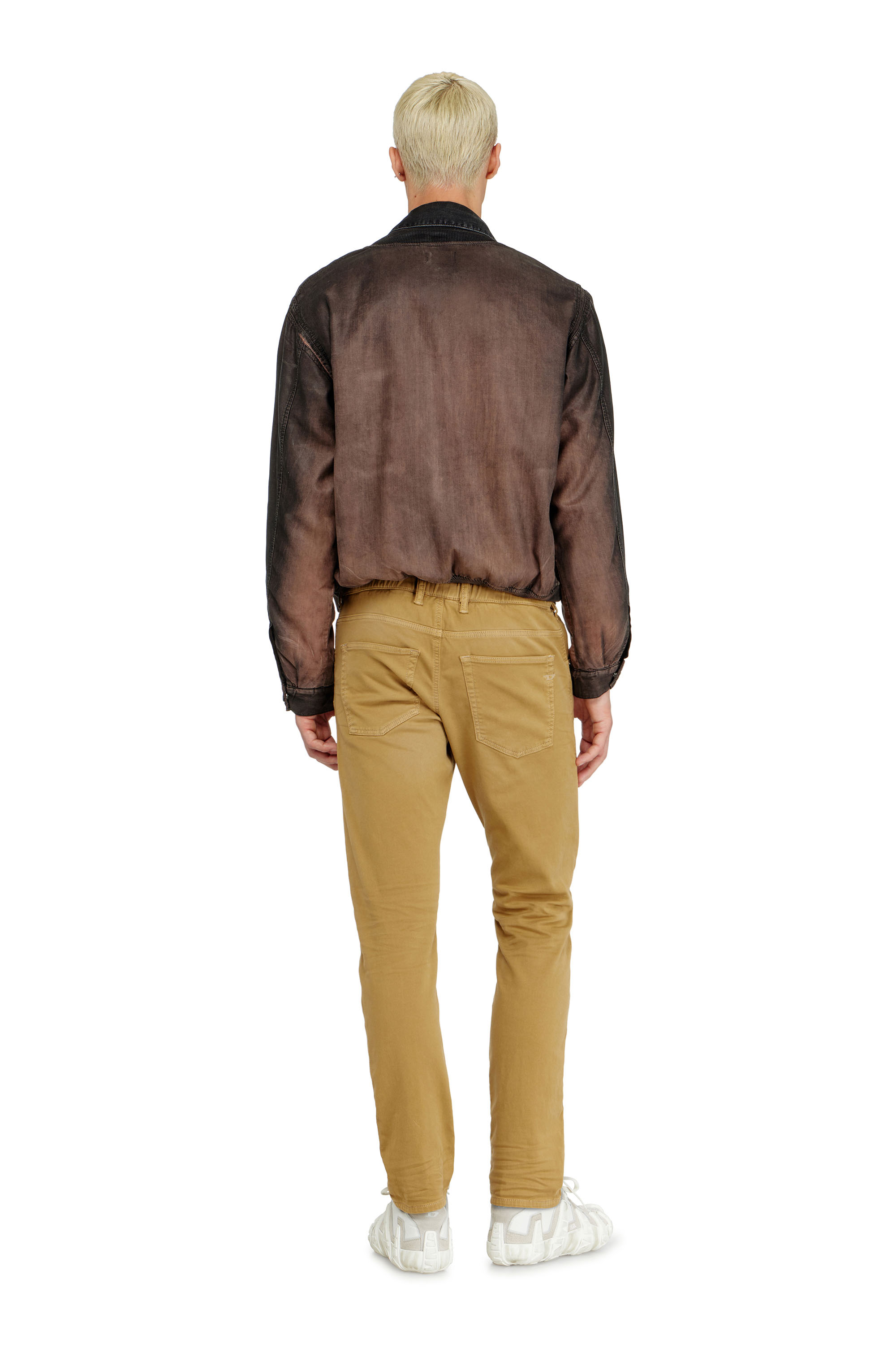Diesel - Man's Regular 2032 D-Krooley-BW Joggjeans&reg; 0670M, Dark Beige - 4