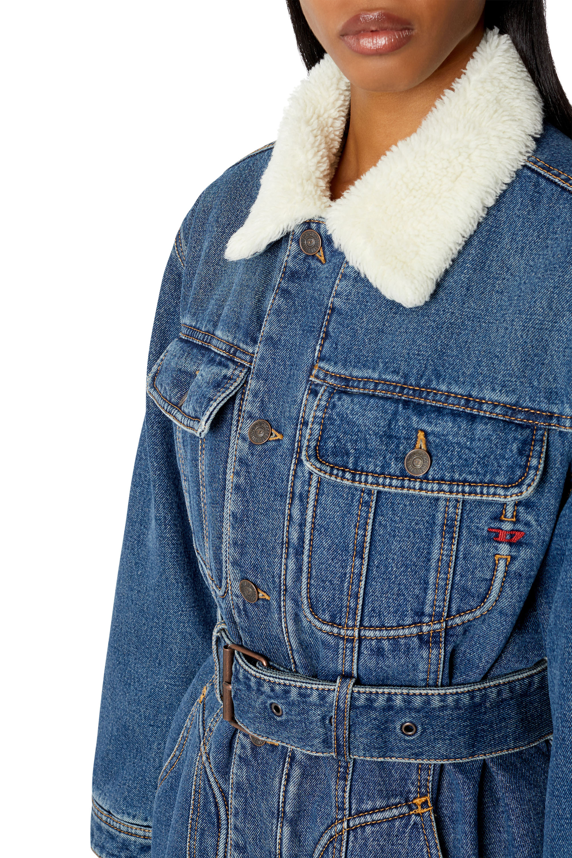 Diesel - DE-FLAMINIA-T, Medium blue - Image 4