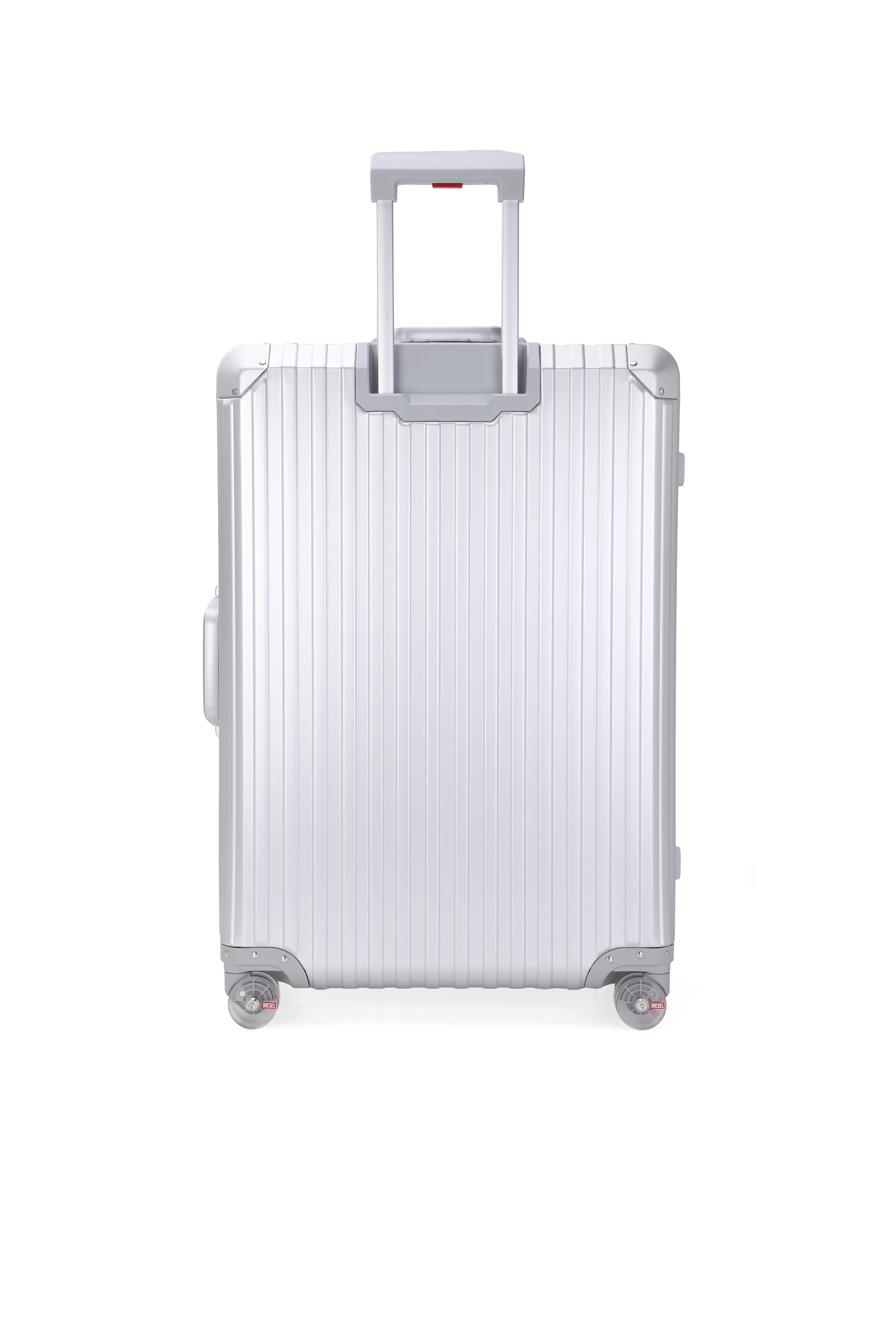 Diesel - DIESEL ALUMINUM TROLLEY- DSL002, Unisex's Aluminum suitcase size L in Silver - 2