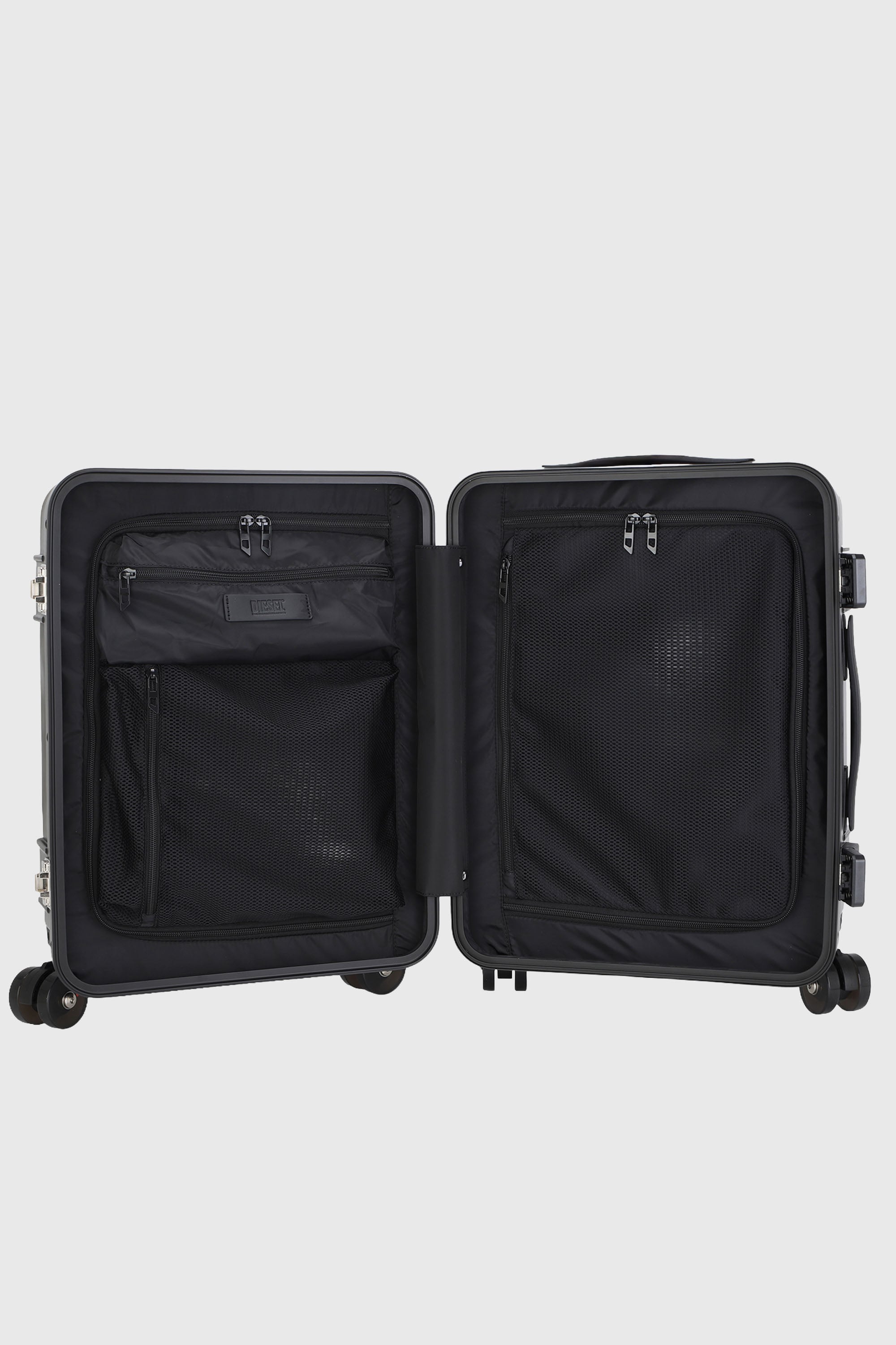Diesel - DIESEL PC STRONG IMAGE TROLLEY- DSL003, Unisex's Rugged suitcase size S in Black - 3